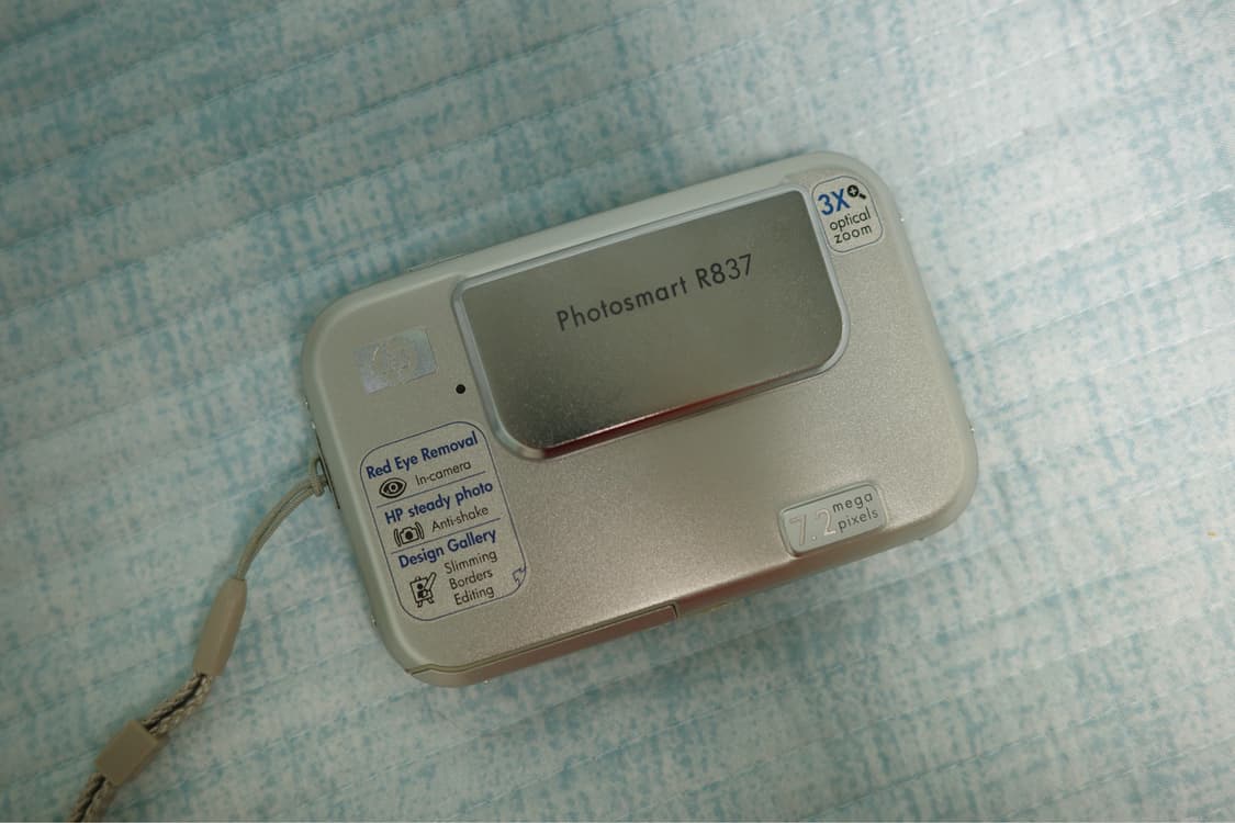 HP 포토스마트 Photosmart R837 디카 실버 상품이미지1