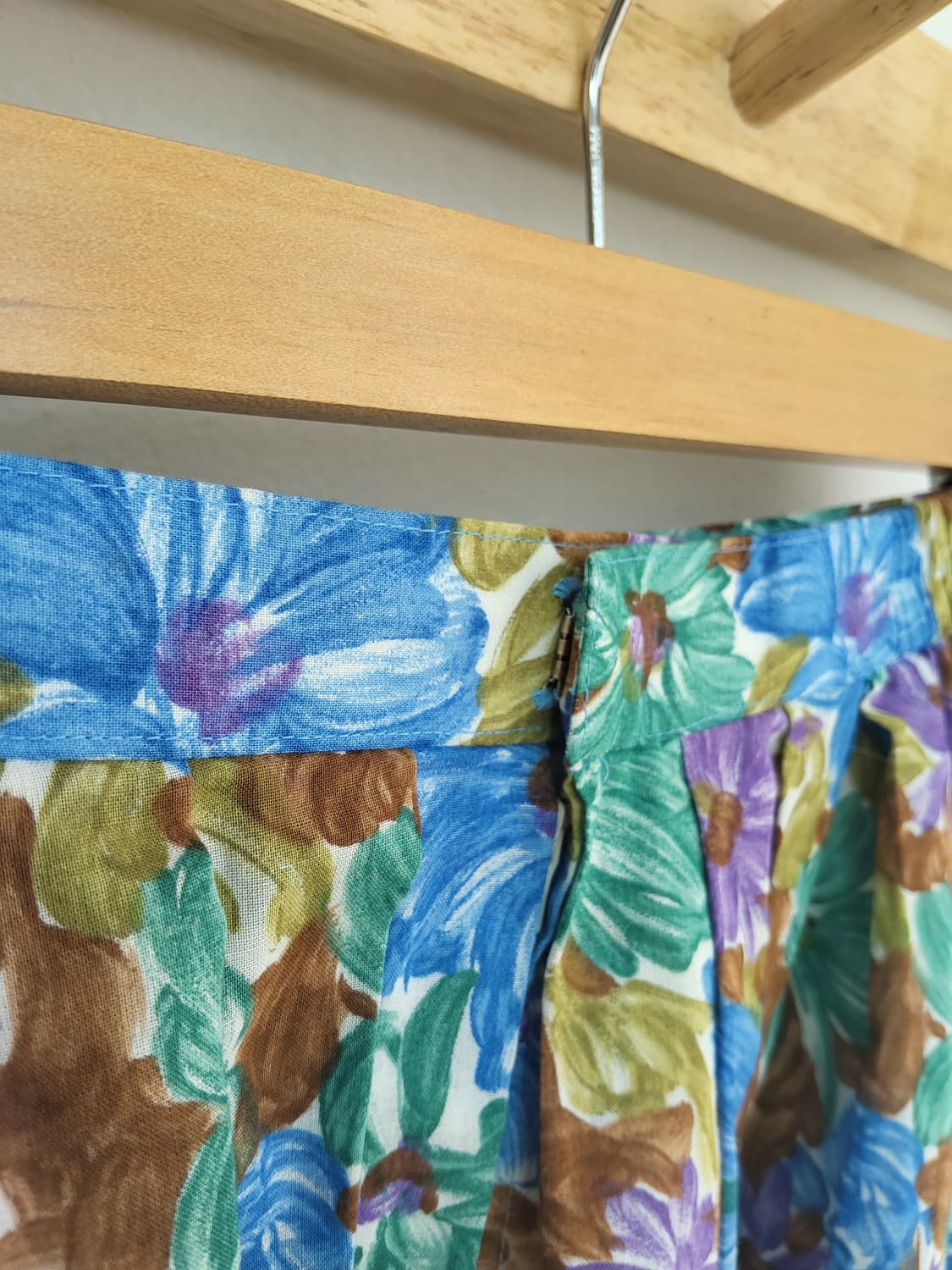 플라워 패턴 빈티지 롱스커트 상품이미지7