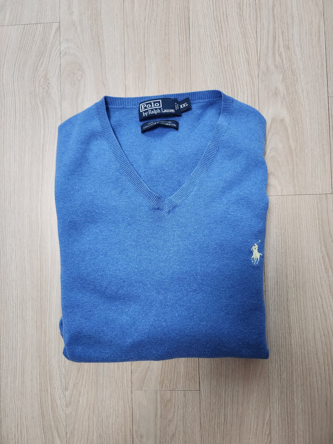 폴로랄프로렌 브이넥니트 (XXL 상품이미지1