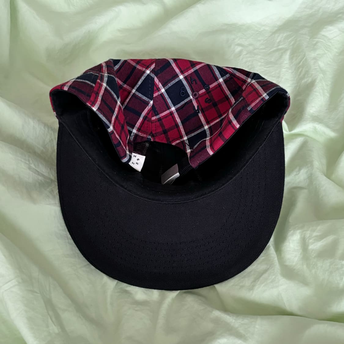 [OHESIO] 오헤시오 체크 볼캡 상품이미지3