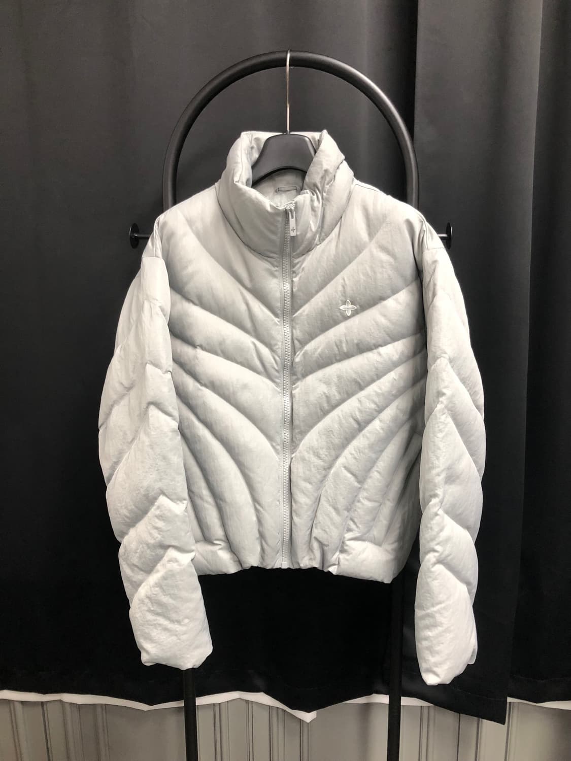 SMFK future storm 실버 와이드 다운 퍼프재킷 패딩 상품이미지2