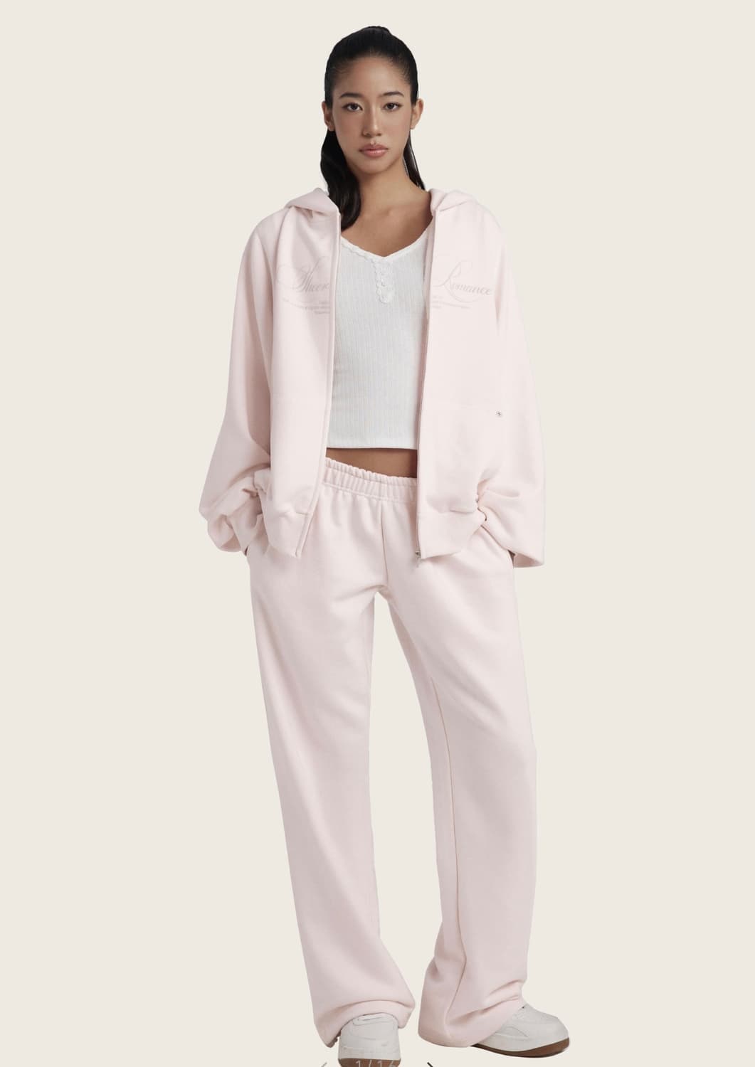 sheer romance hoodie&sweatpants 상품이미지2