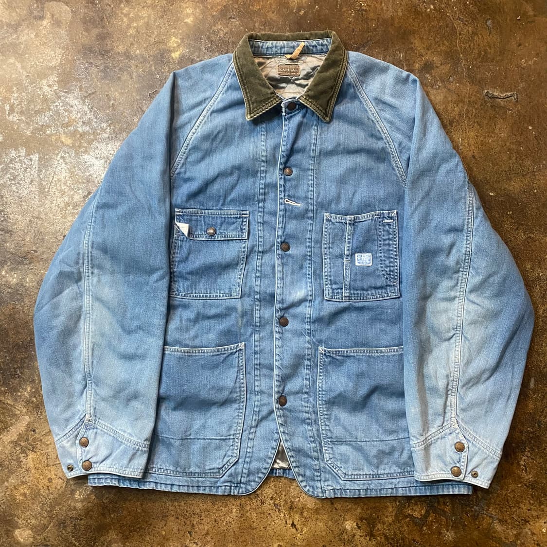 (XL) 캐피탈 데님 워크 자켓 상품이미지1