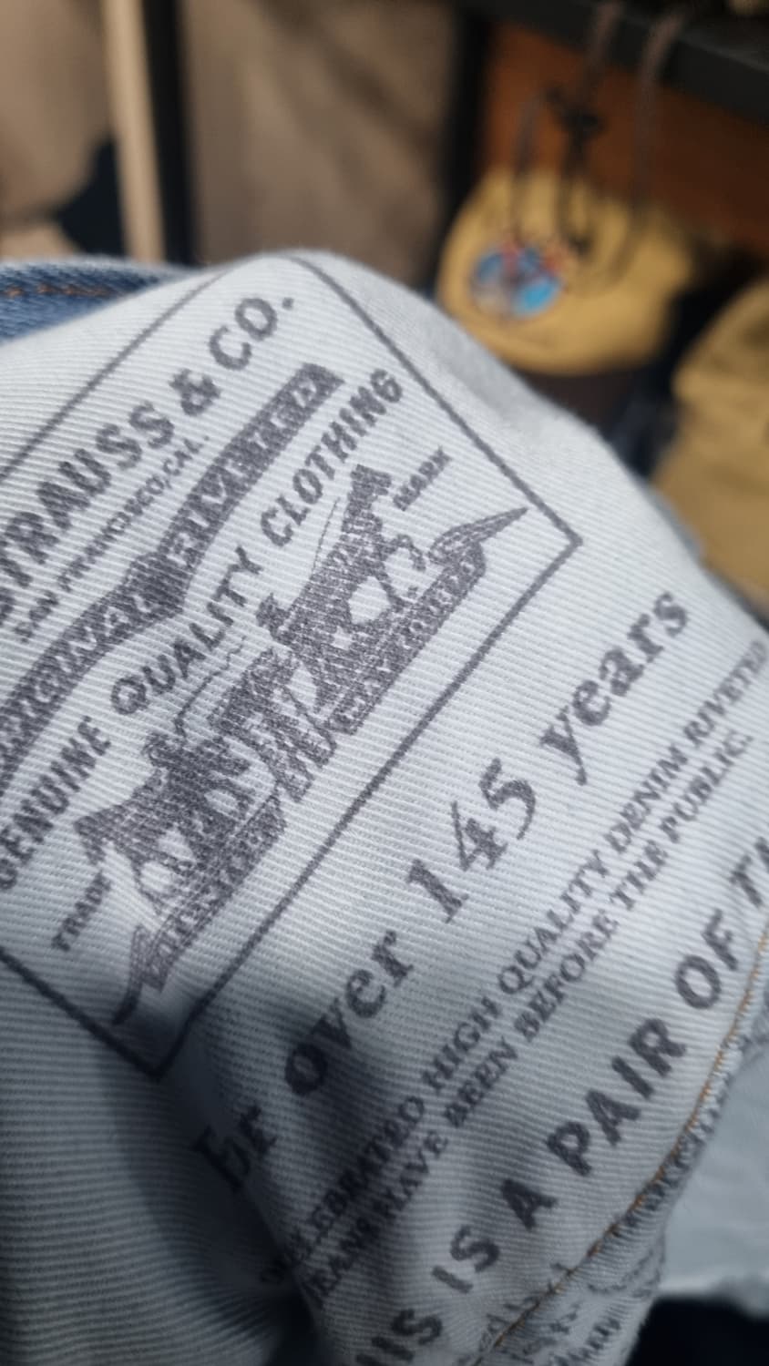 levis 스테이루즈 프리미엄 빅E 데님팬츠 34size 상품이미지5
