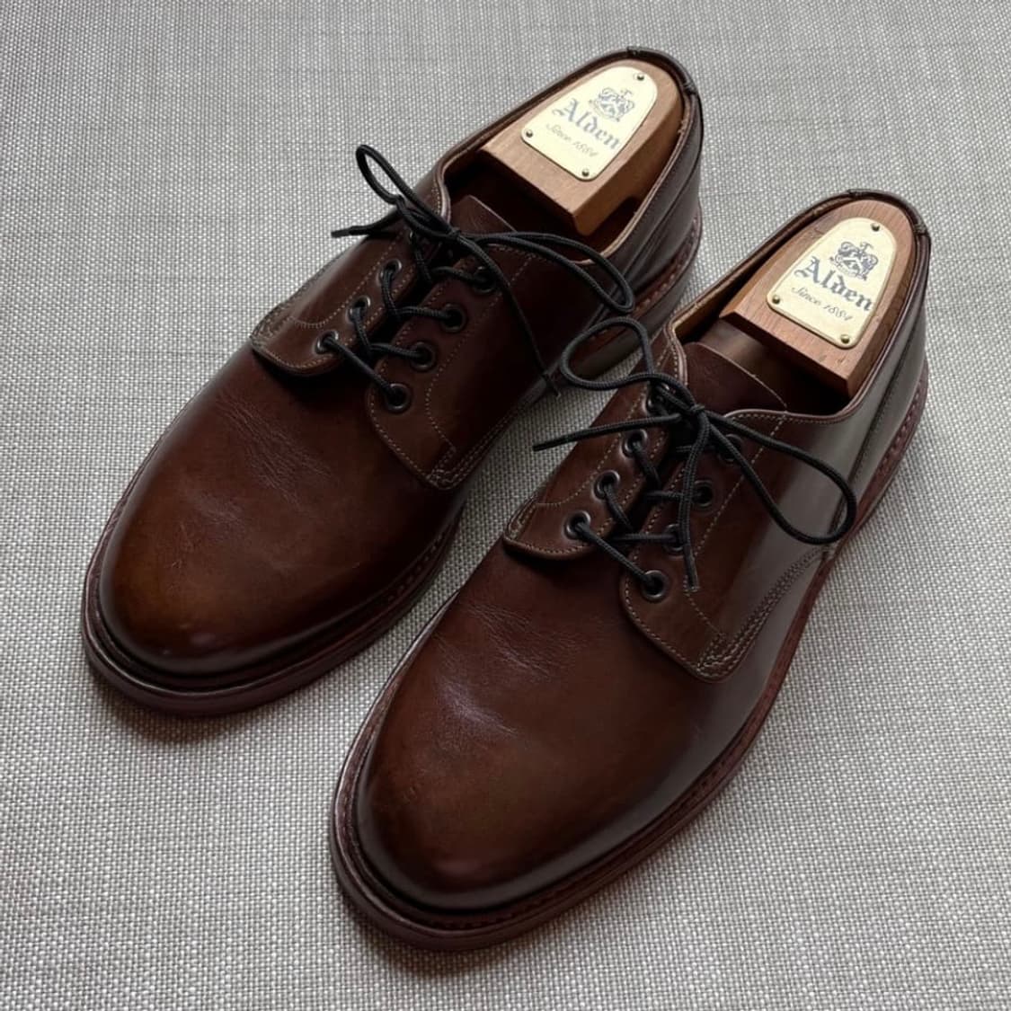 (265mm) Churchs 브라운 클래식 더비 슈즈 상품이미지1