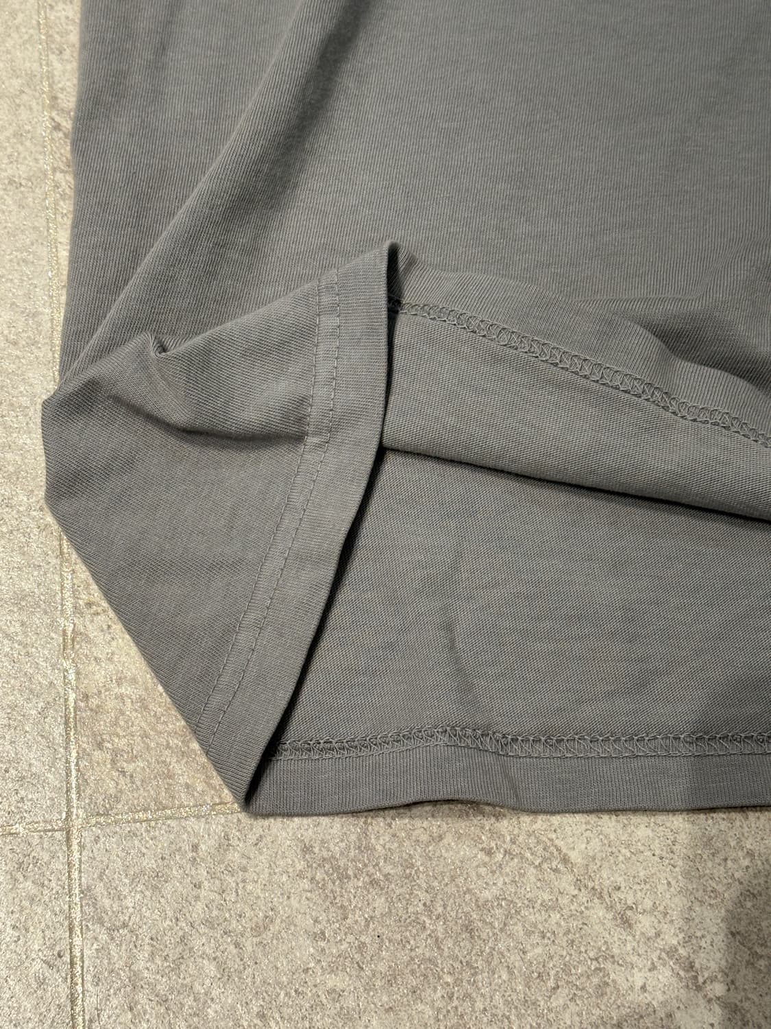 노아(NOAH) 그레이 카오스 반팔 티셔츠 XL 상품이미지8