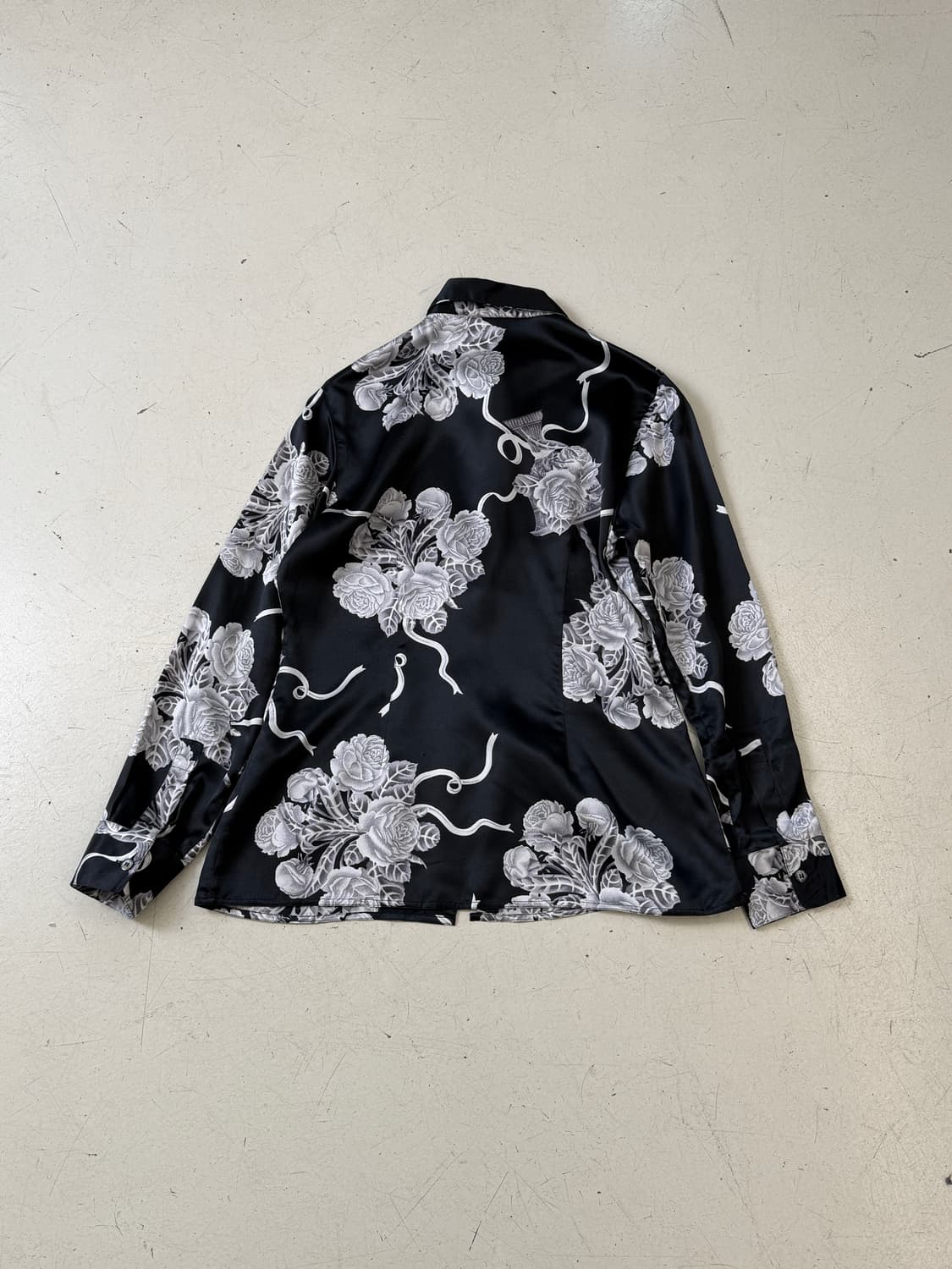 floral silk shirts 상품이미지6