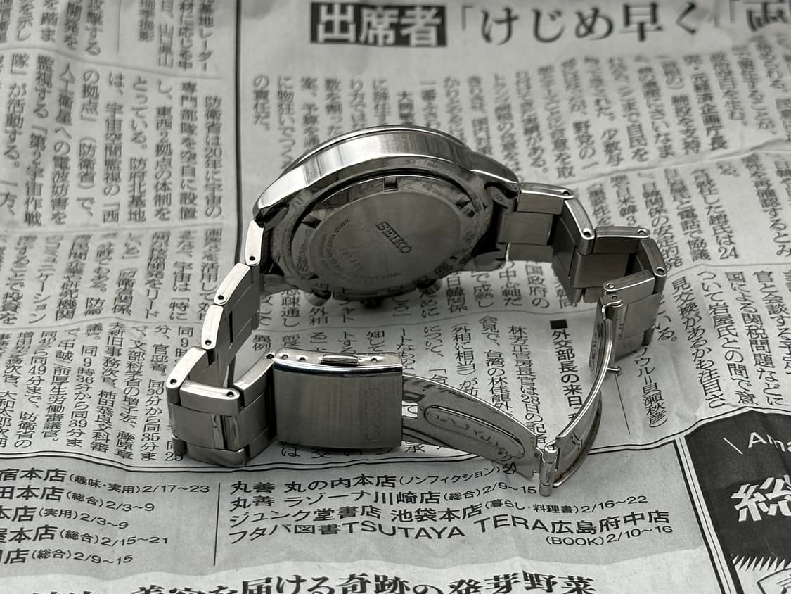 [크로노] 세이코 쿼츠 크로노그래프 SSB145 (6T63-00N0) 상품이미지6