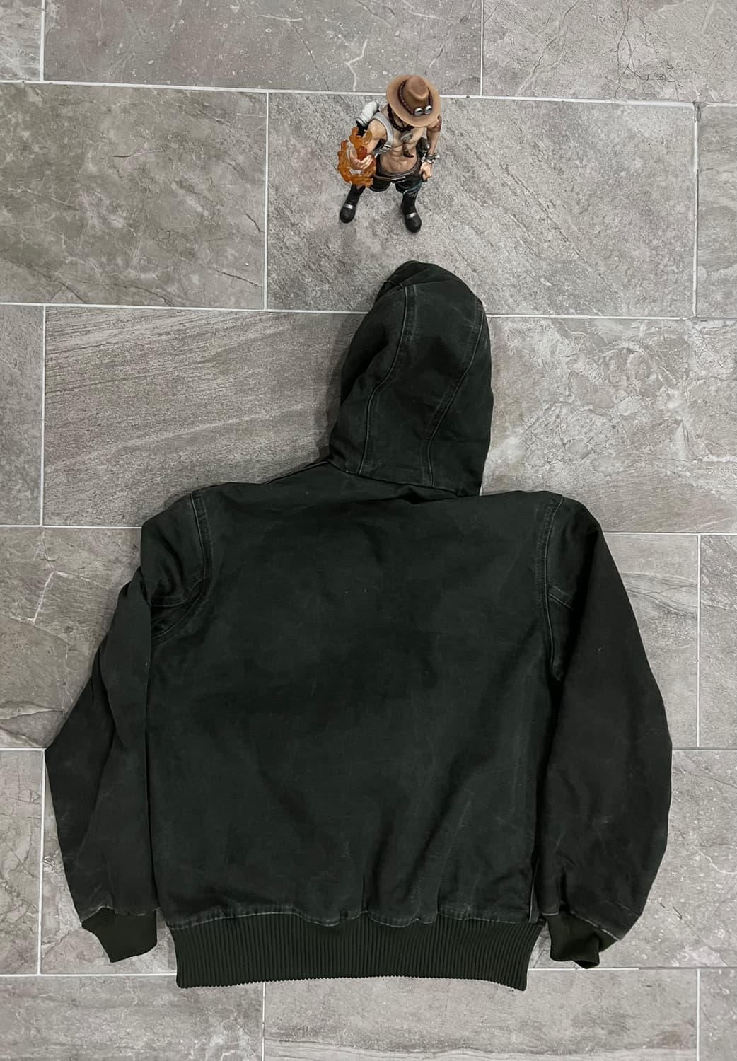 (M) 칼하트 후드 덕 액티브 자켓 J130 MOS 모스그린 상품이미지2