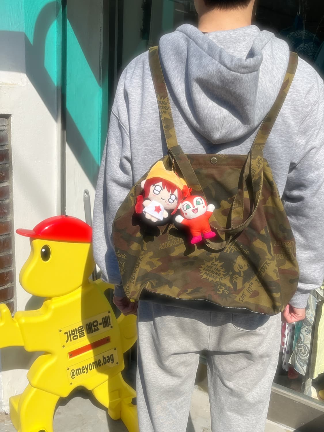 히스테릭 글래머 밀리터리 2way 가방👾 상품이미지2