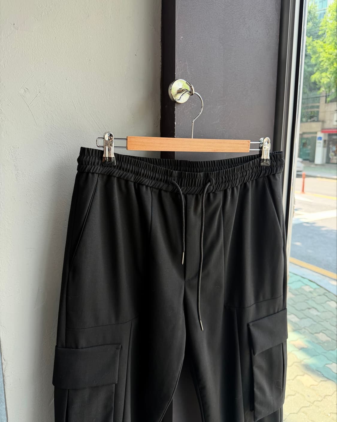 46/ 준지 울블랜디드 포켓 조거팬츠 상품이미지4