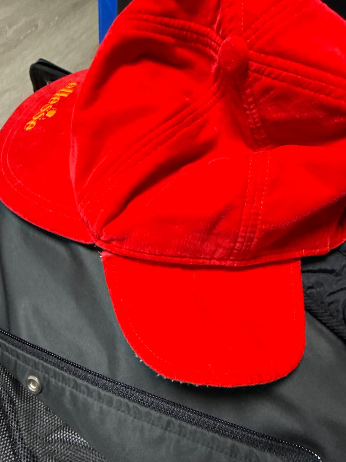 엘레쎄 빈티지 스웨이드 모자 상품이미지2