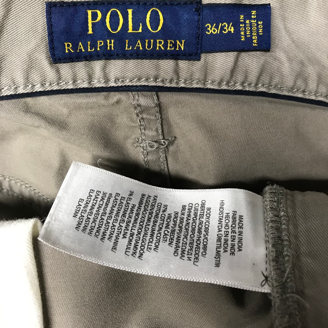 폴로 랄프로렌 코튼 팬츠 그레이 36/34 상품이미지7