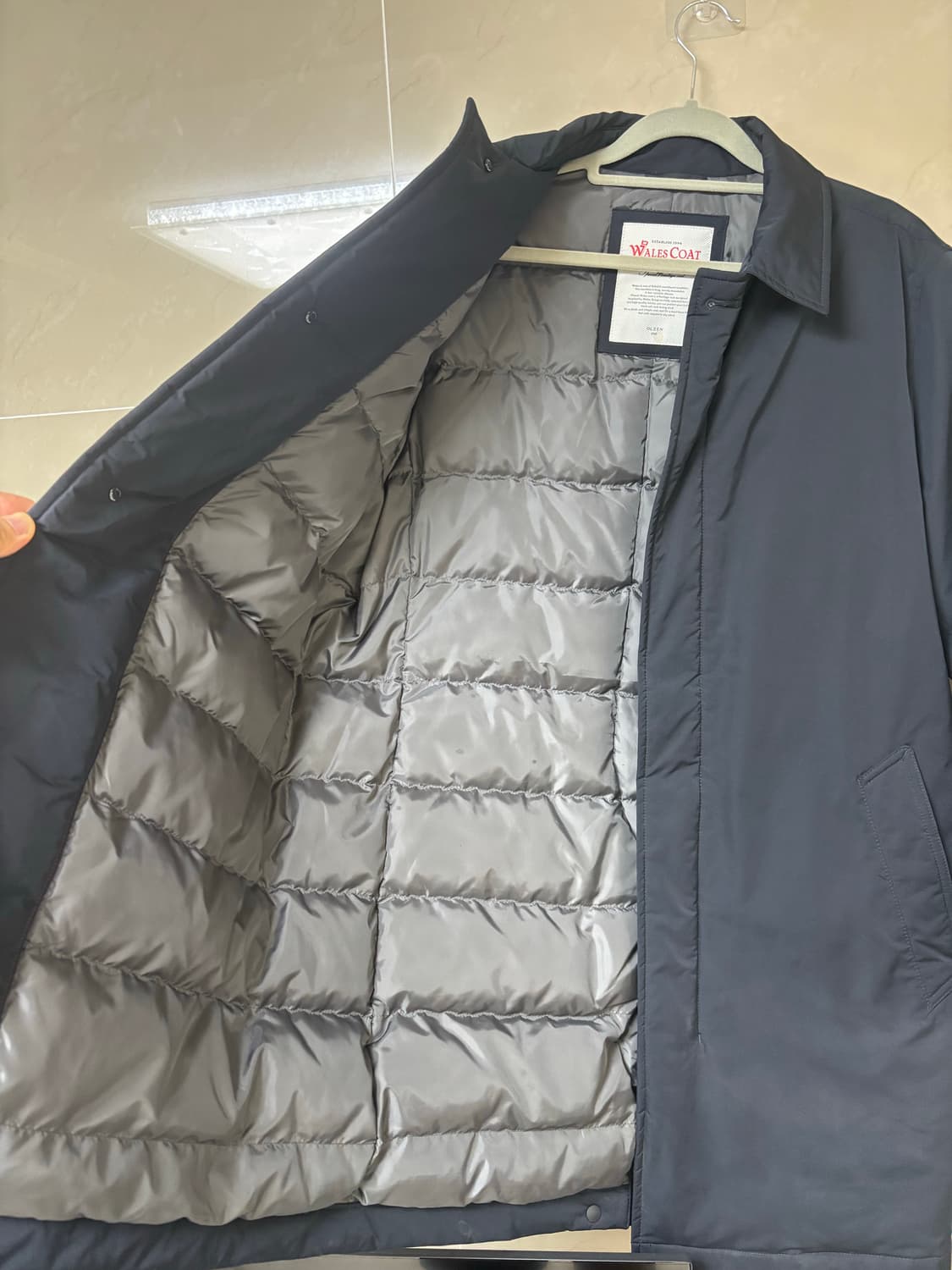 올젠 웨일즈 다운 맥코트 (네이비) 상품이미지2