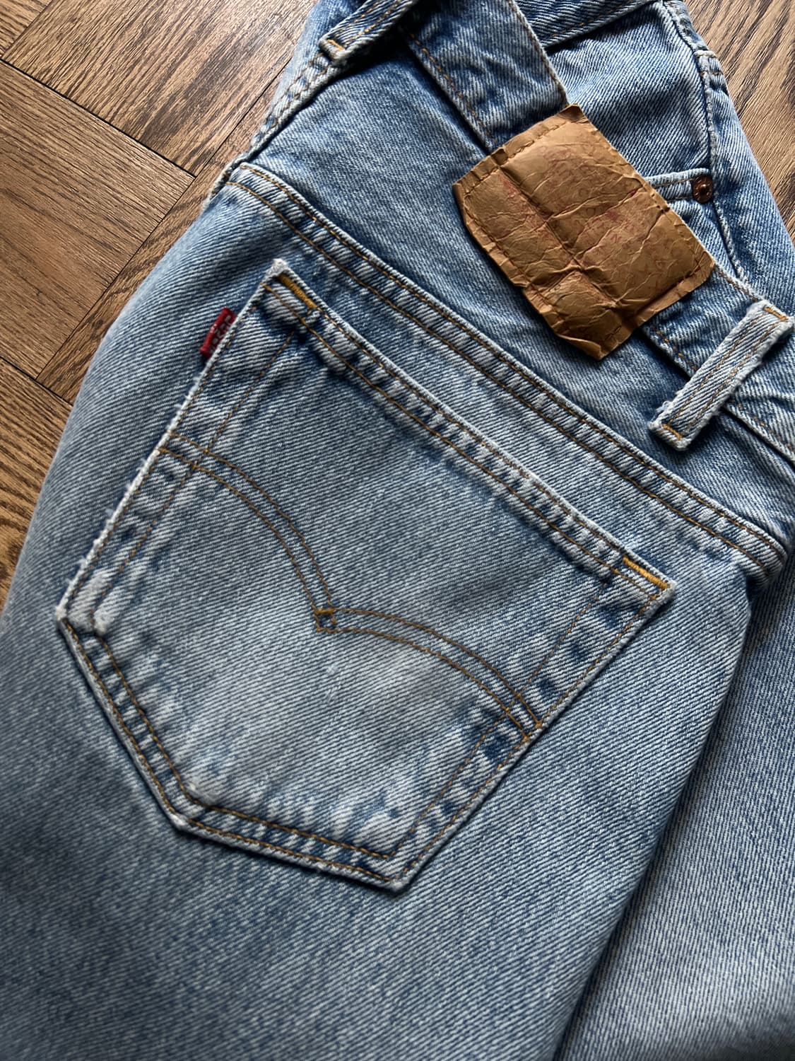 [34]90's 리바이스 501 Made in USA 데님 팬츠 S44 상품이미지5