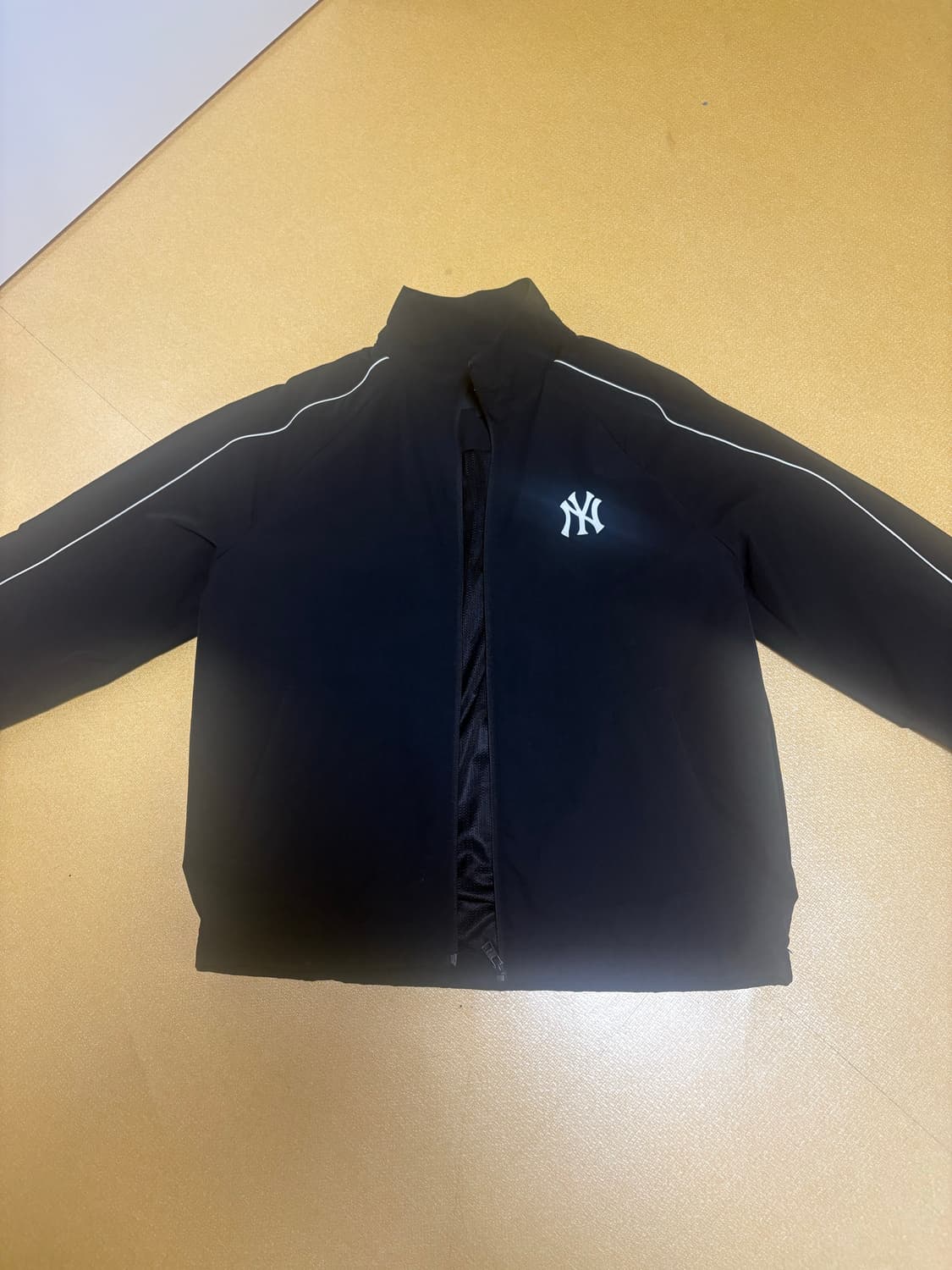 MLB 스포티브 바시티레터링 셋업 블랙 상품이미지2