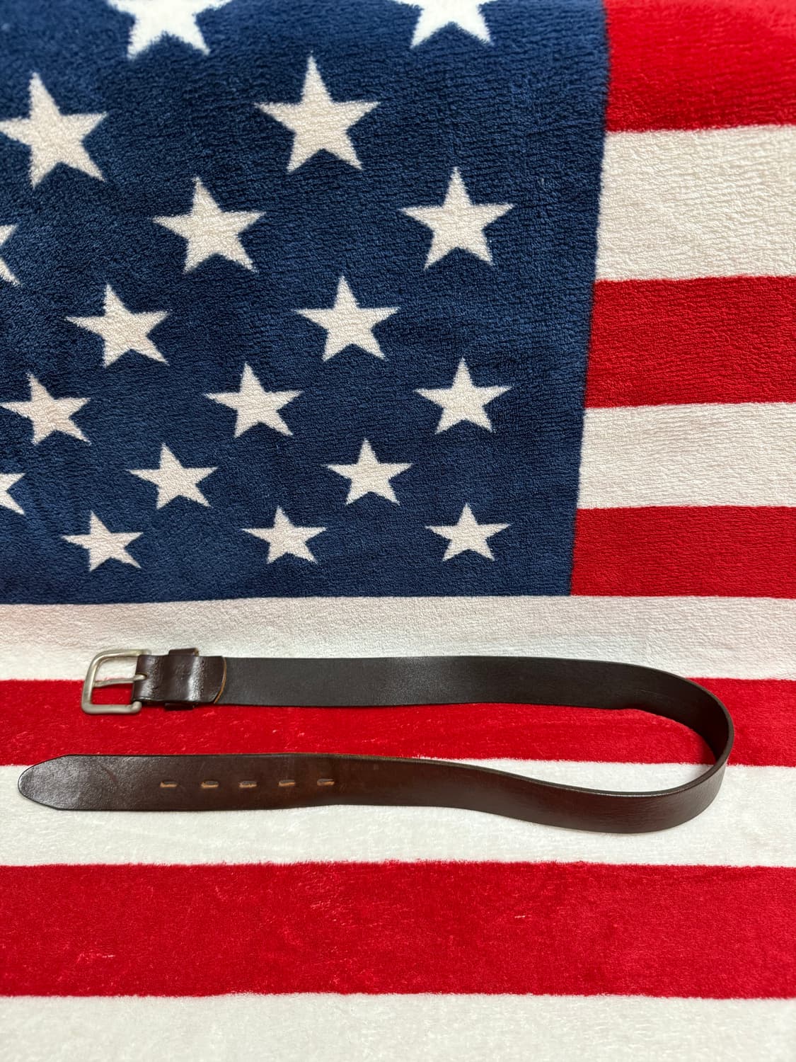 빈티지레더벨트 vintage leather belt 가죽벨트 브라운벨트 상품이미지5