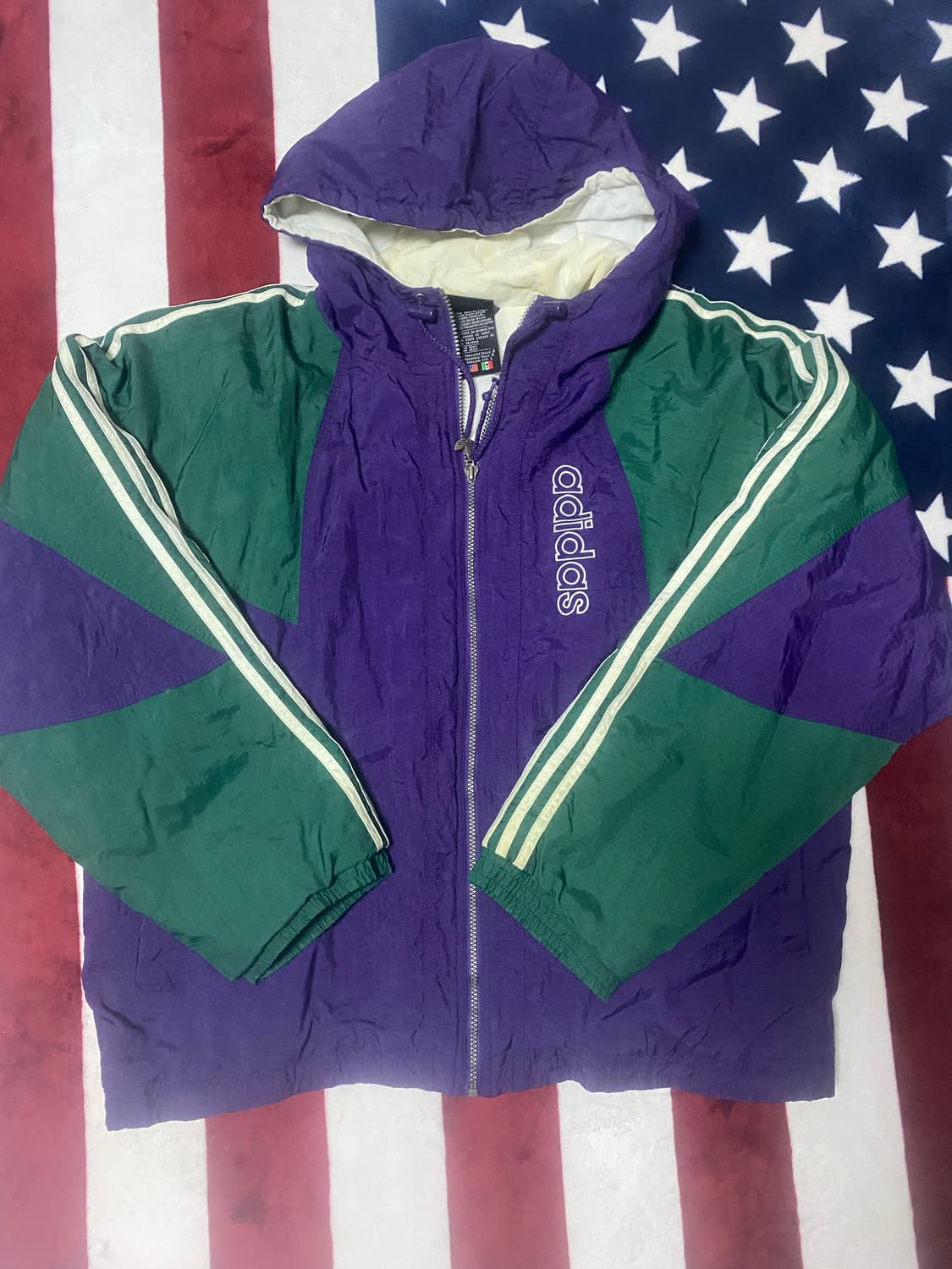 아디다스 90s 올드스쿨 누빔자켓 상품이미지1