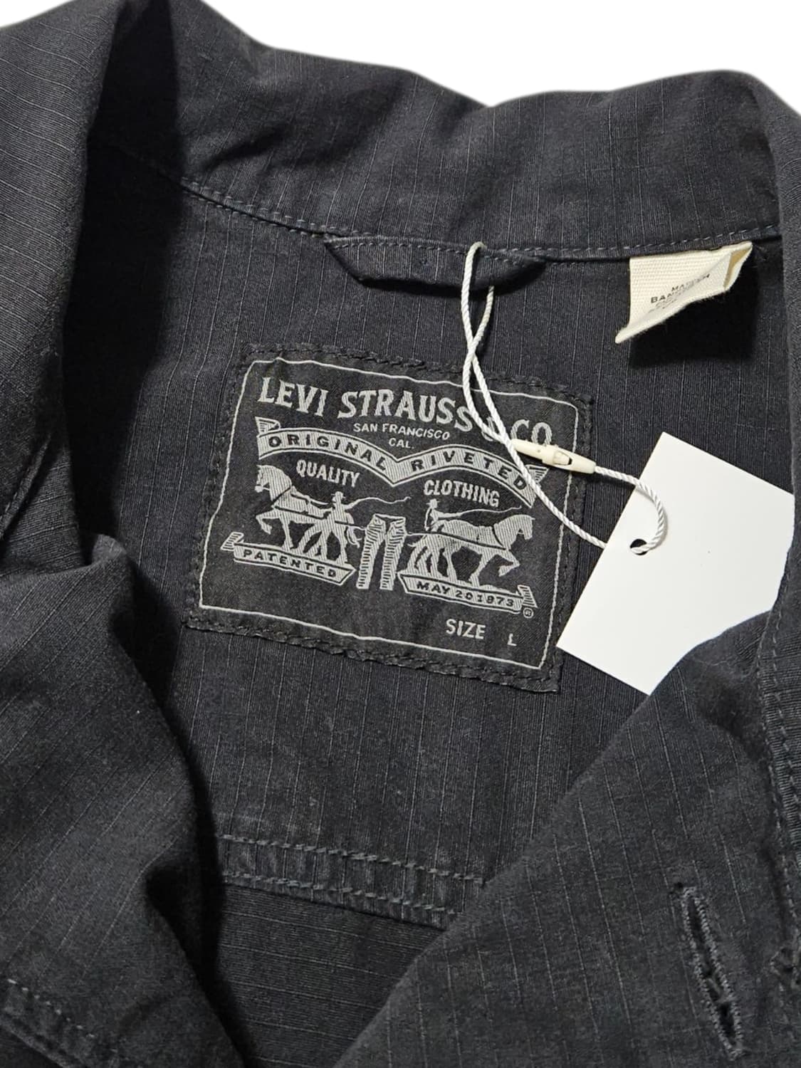 리바이스 립스탑 오버사이즈 자켓 L  상품이미지3