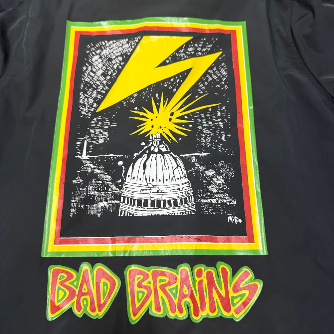 오베이 x 베드 브레인 코치 바람막이 자켓 상품이미지9