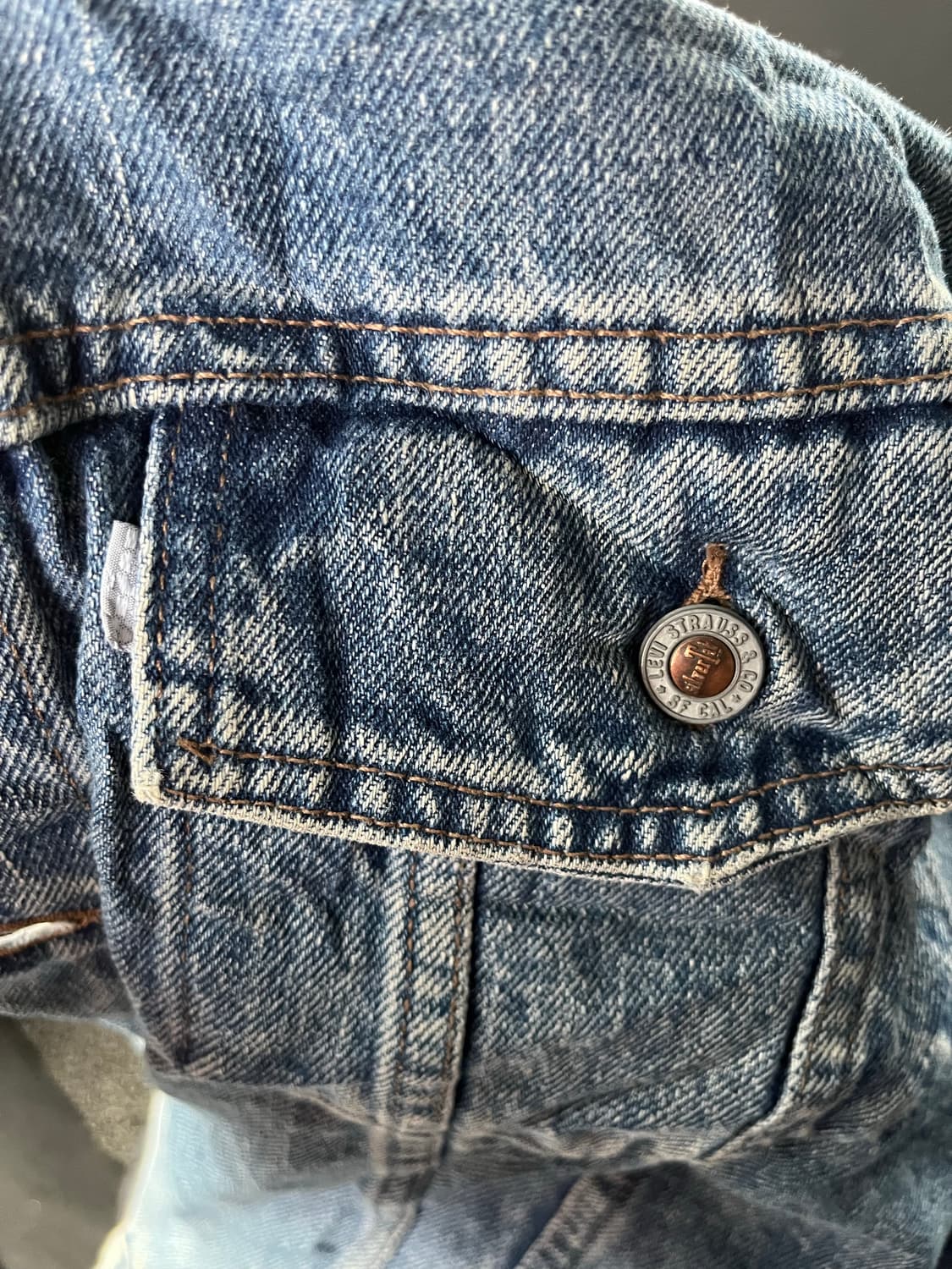 90s 리바이스 실버탭 데님 자켓 (110) 상품이미지3