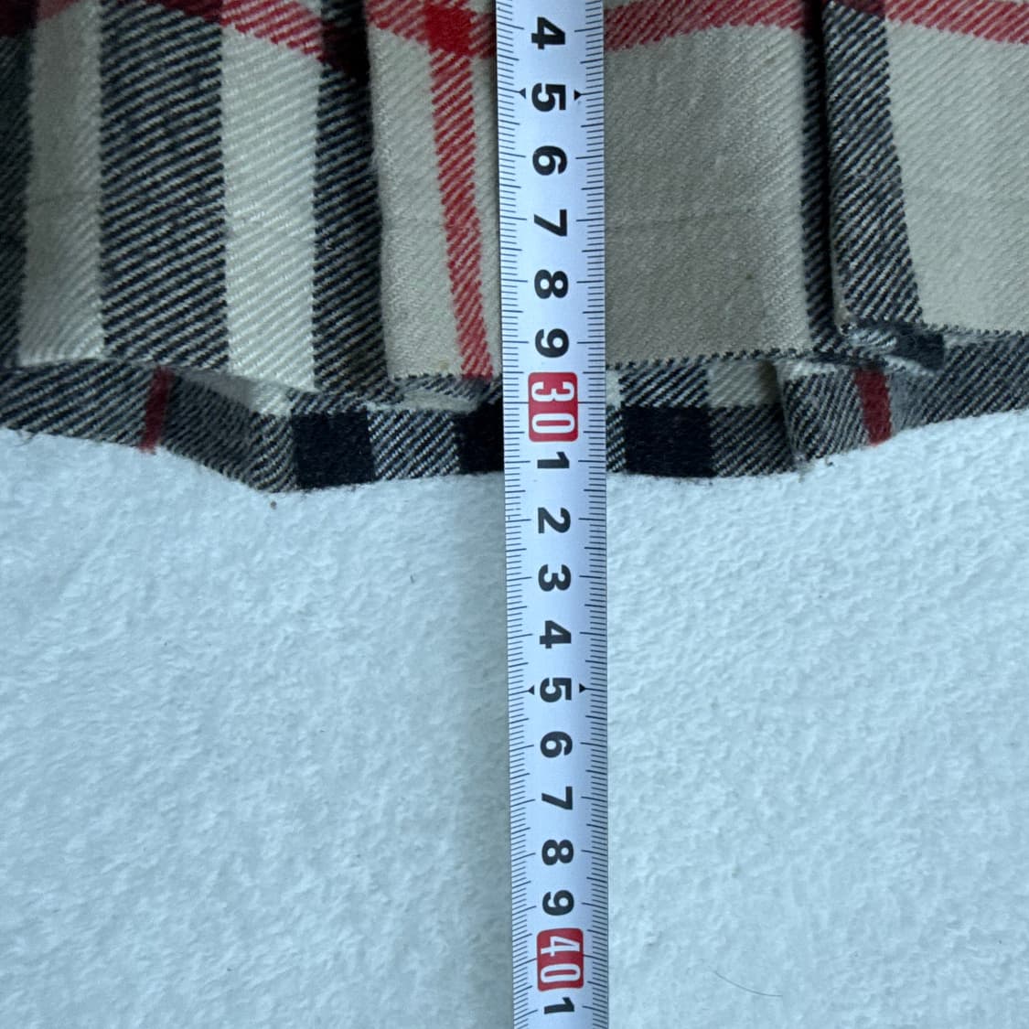 155 버버리 키즈 벨트 체크 스커트 0320T 상품이미지6