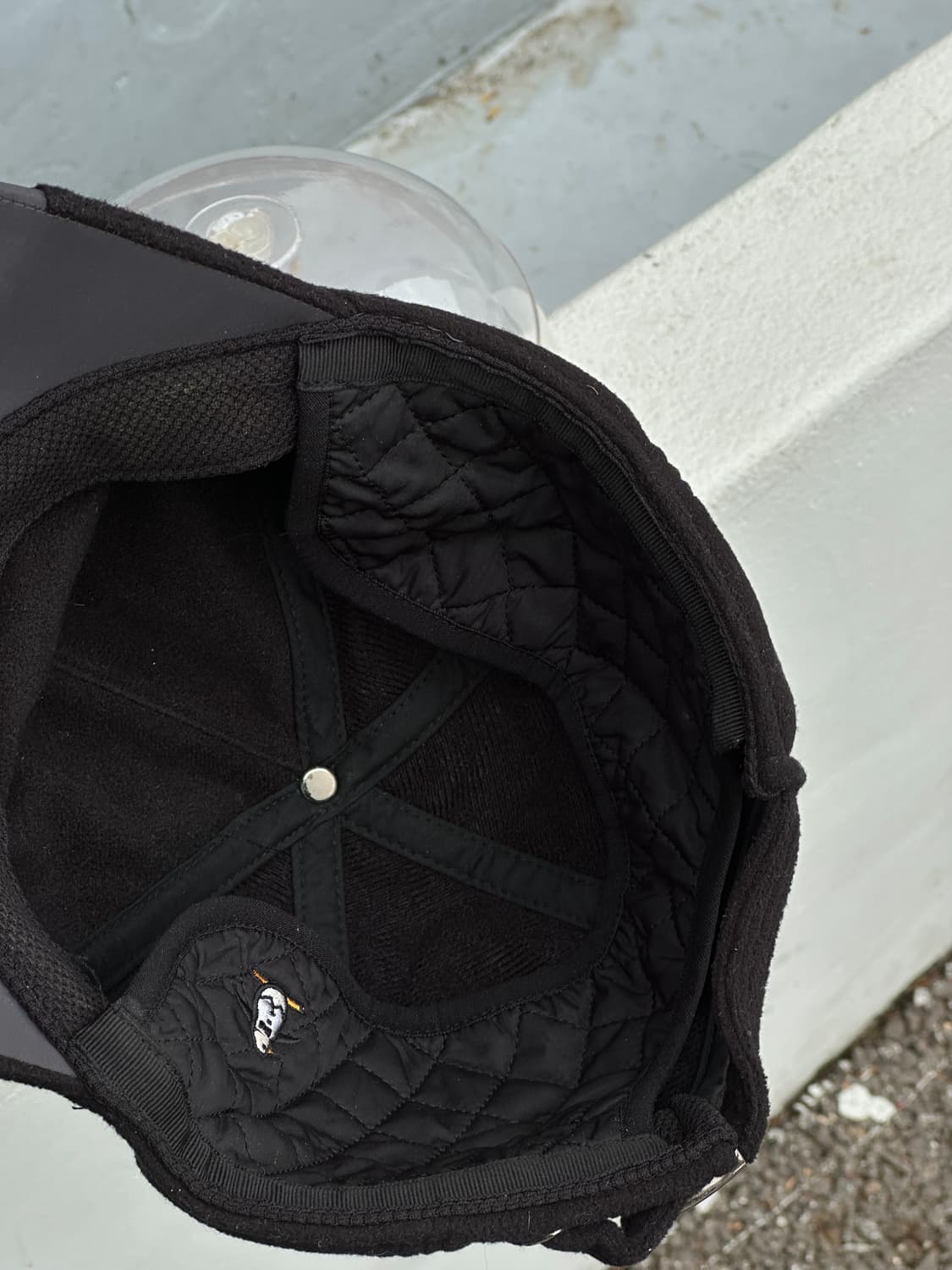 [M-L] 먼싱웨어 로고 플리스 볼캡 모자 골프 상품이미지6