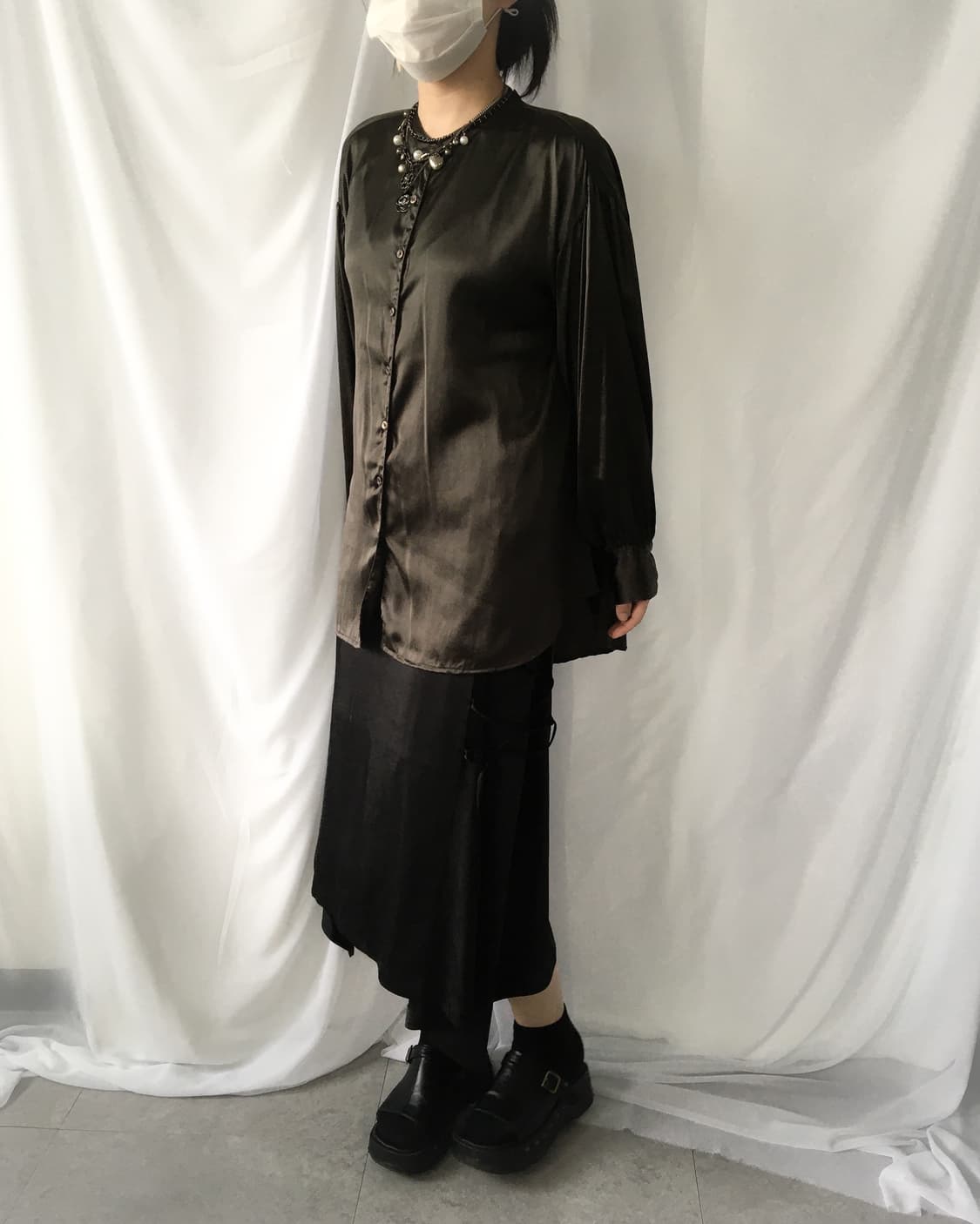 Glossy blouse 상품이미지8