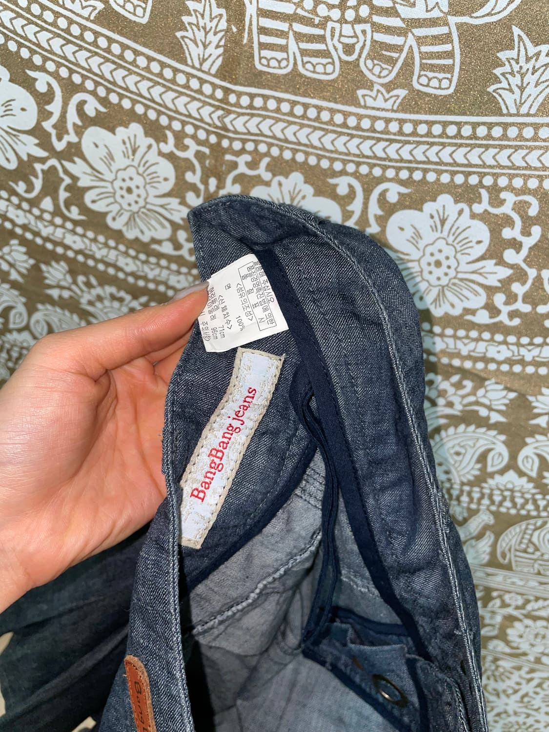 뱅뱅 여성 데님 미디스커트  상품이미지7