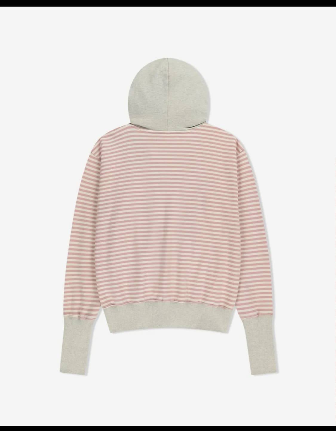 더뮤지엄비지터 후드집업 핑크 상품이미지2