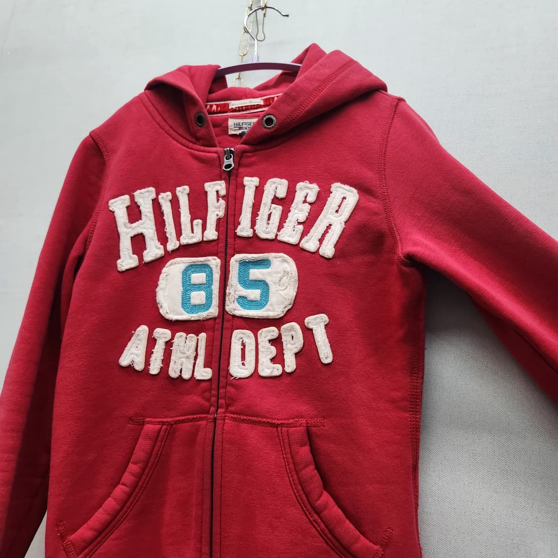 타미힐피거 스펠로고 Y2K 후드집업 S(S) 상품이미지3