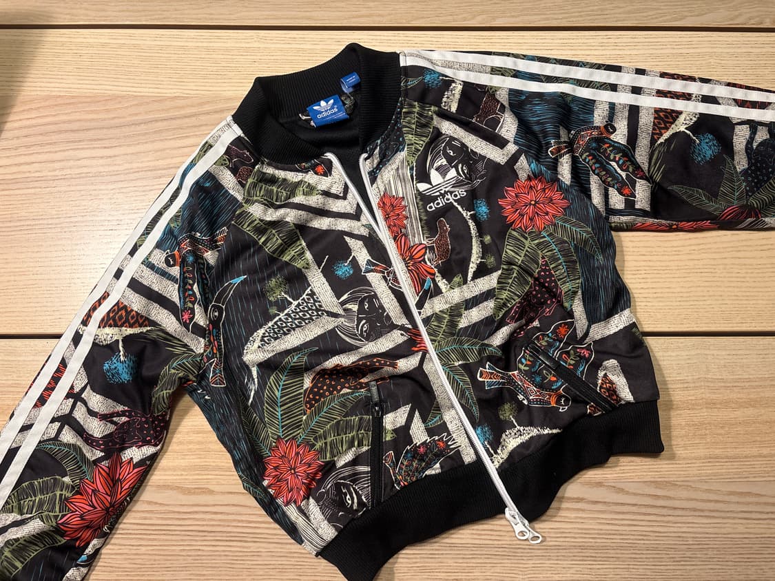 아디다스 XFL 한정판 슈퍼스타 트랙탑 져지 상품이미지2