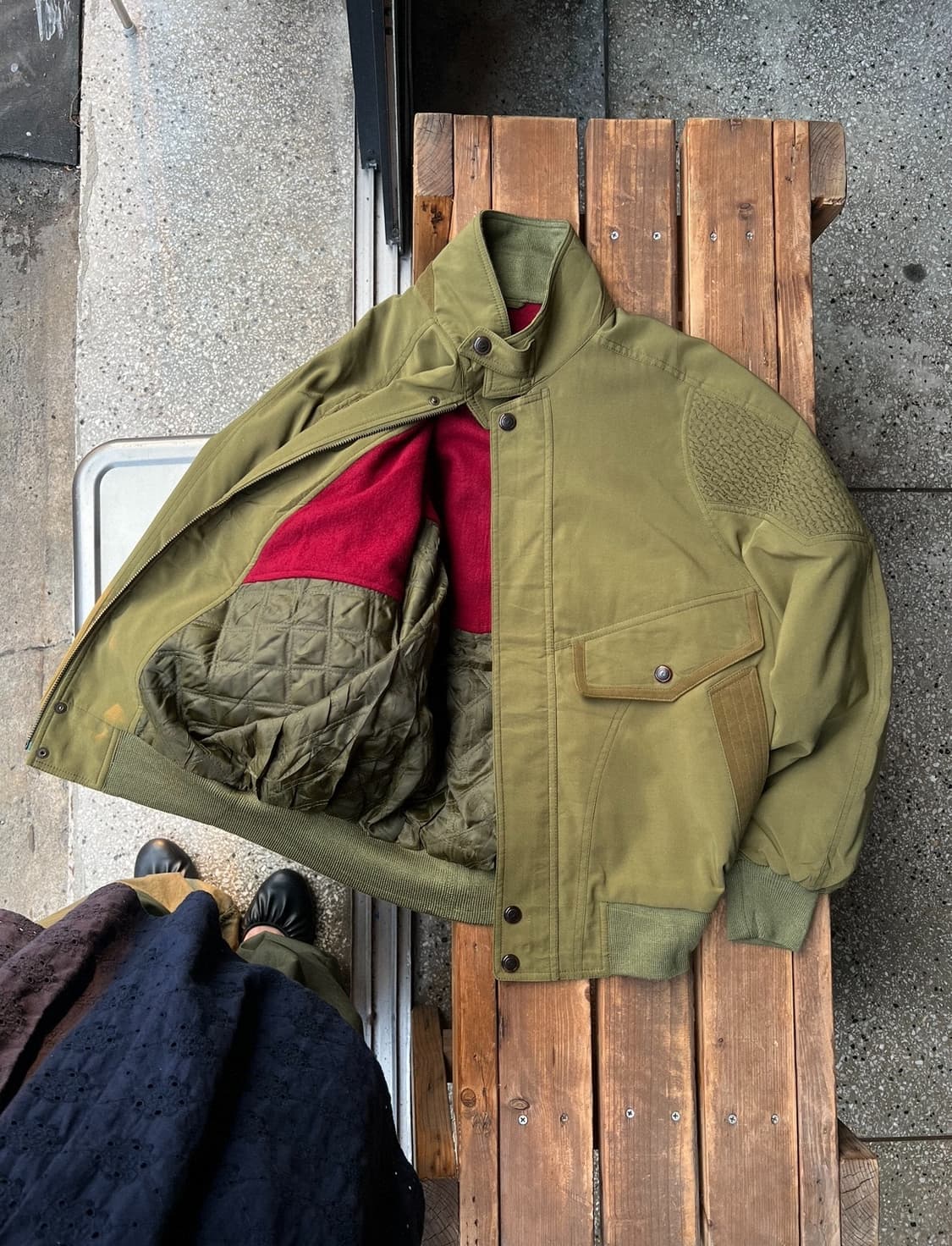 Matcha Harrington jacket 상품이미지4
