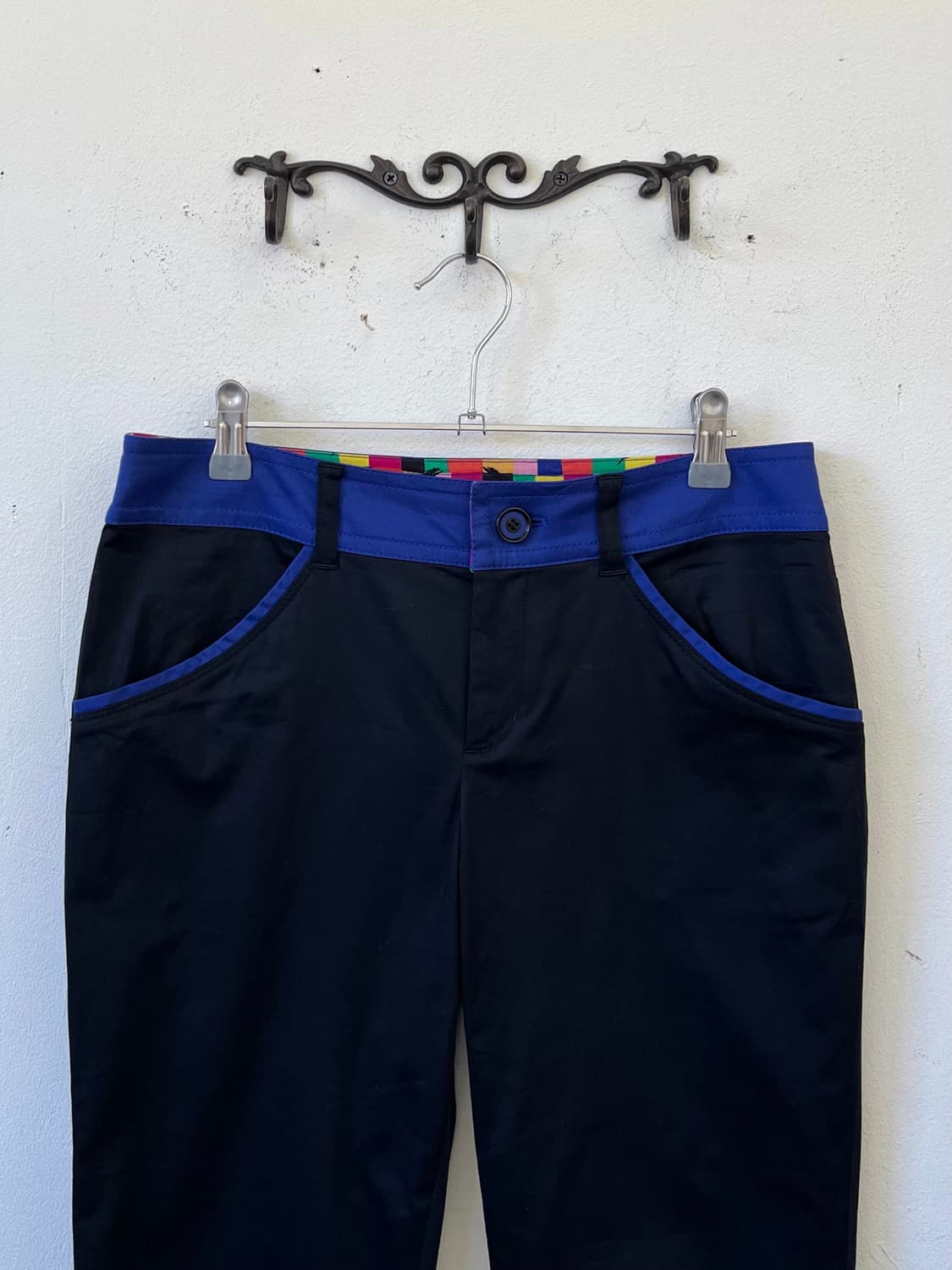 SONIA RYKIEL 컬르블럭 카프리 팬츠 상품이미지2