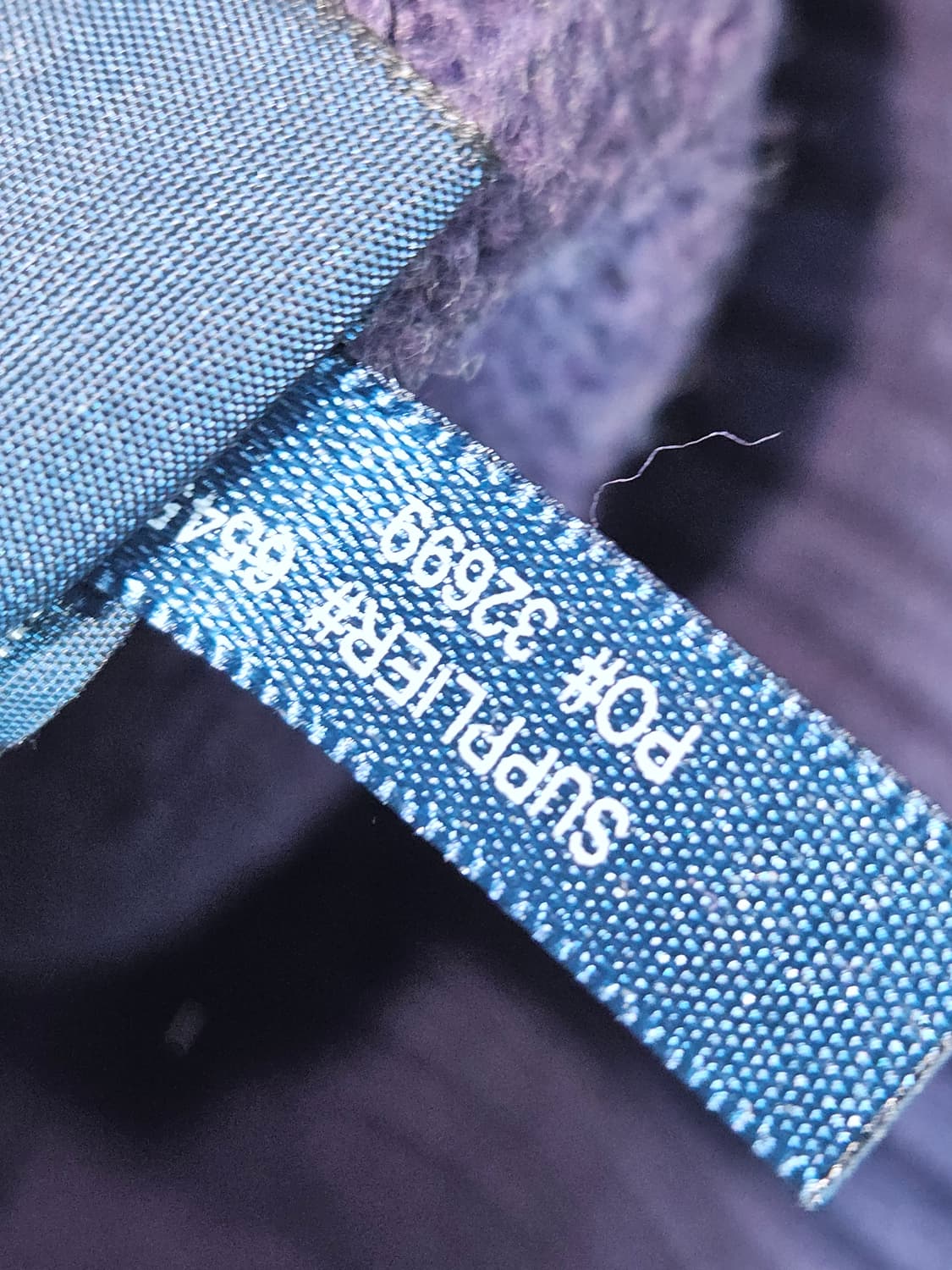 폴로 랄프로렌 퍼플 니트 하프집업 반집업 95 상품이미지6