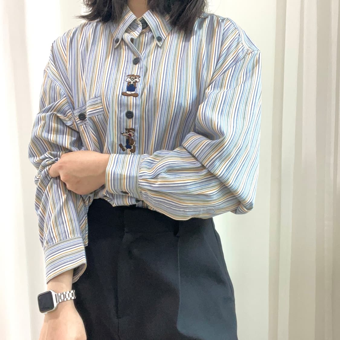 color stripe shirt 상품이미지8
