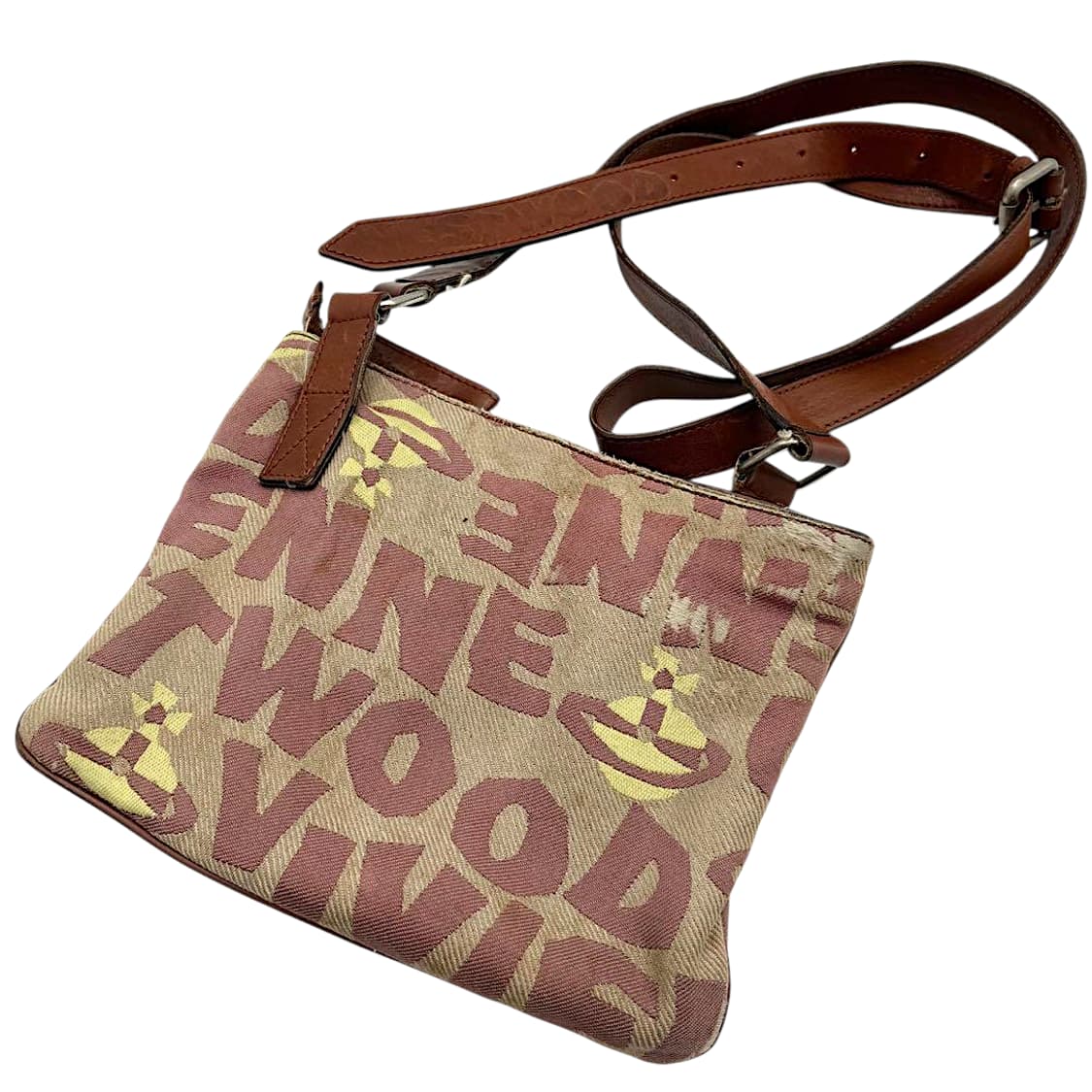 비비안 웨스트우드 캔버스 오브 숄더백 상품이미지2