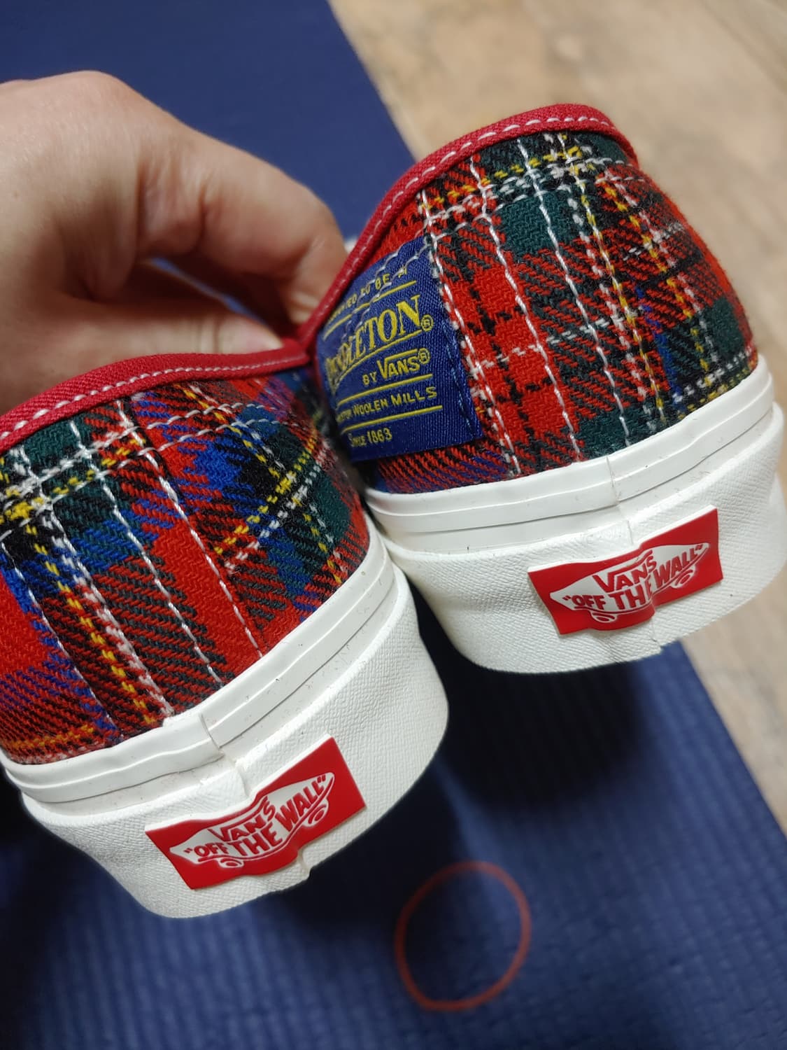 반스 × 펜들턴 타탄체크 한정제품(265 신품) 상품이미지6