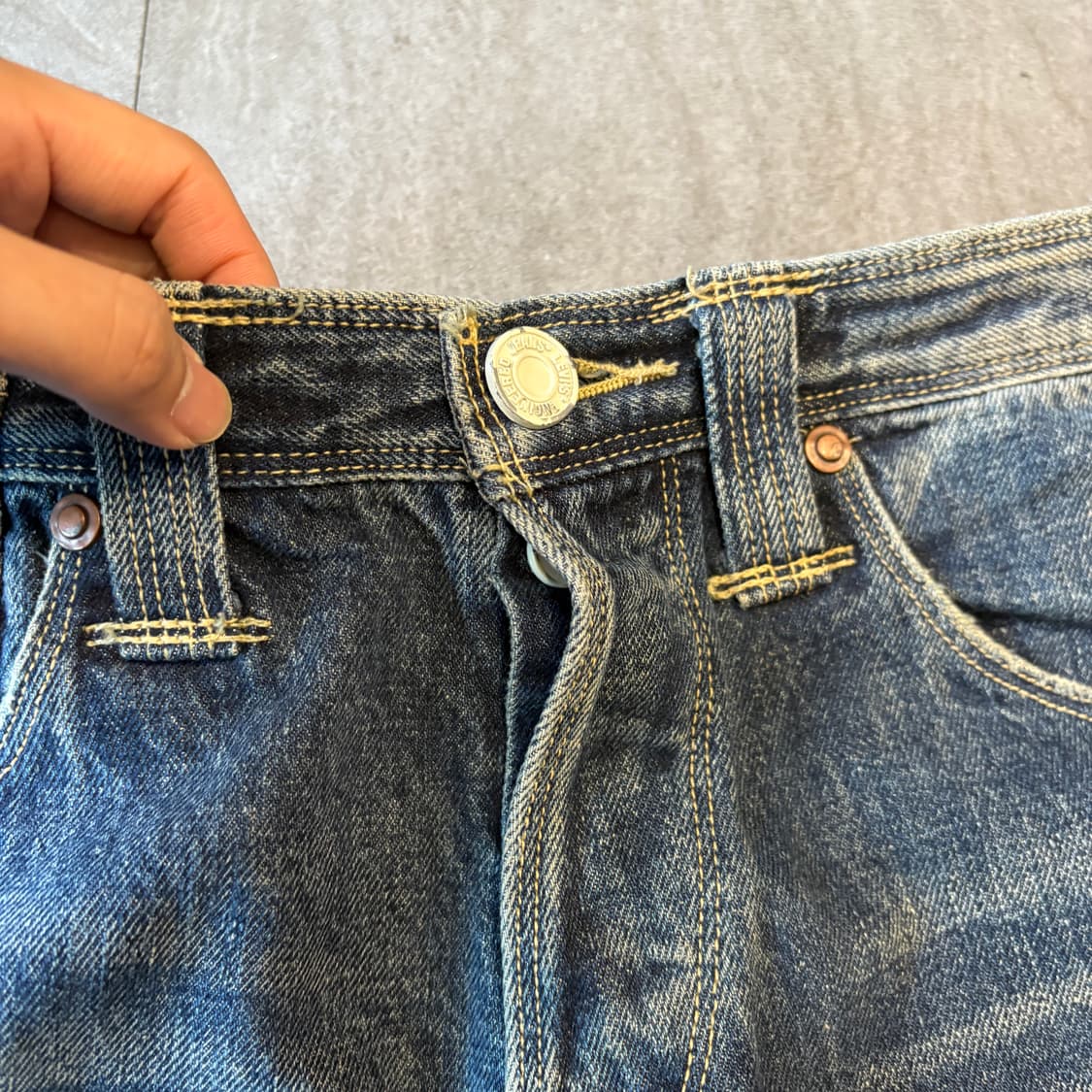 리바이스 정품 데님 엔진 청바지 바지 상품이미지5