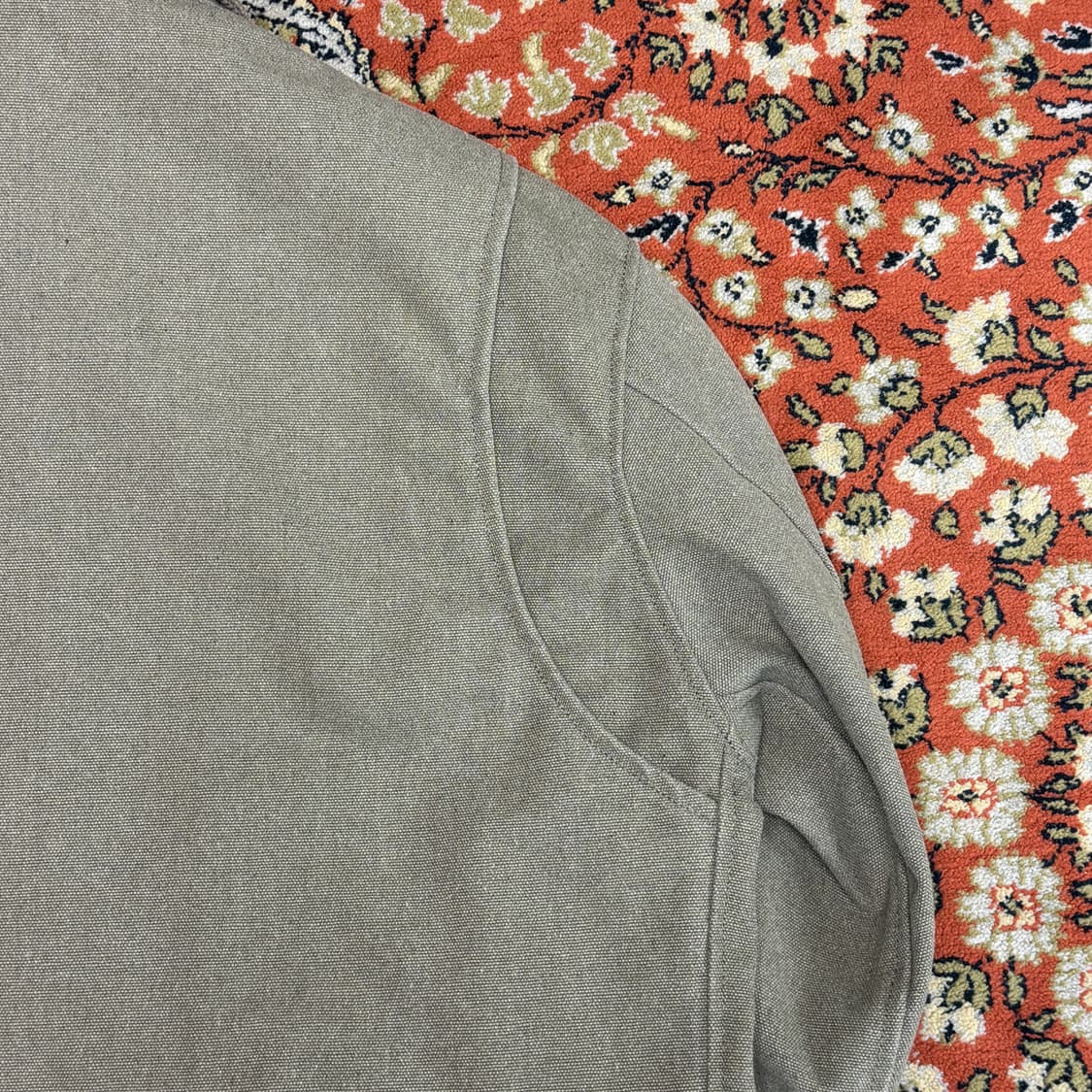 [M] 라퍼지스토어 워크 자켓 카키 그레이 상품이미지10