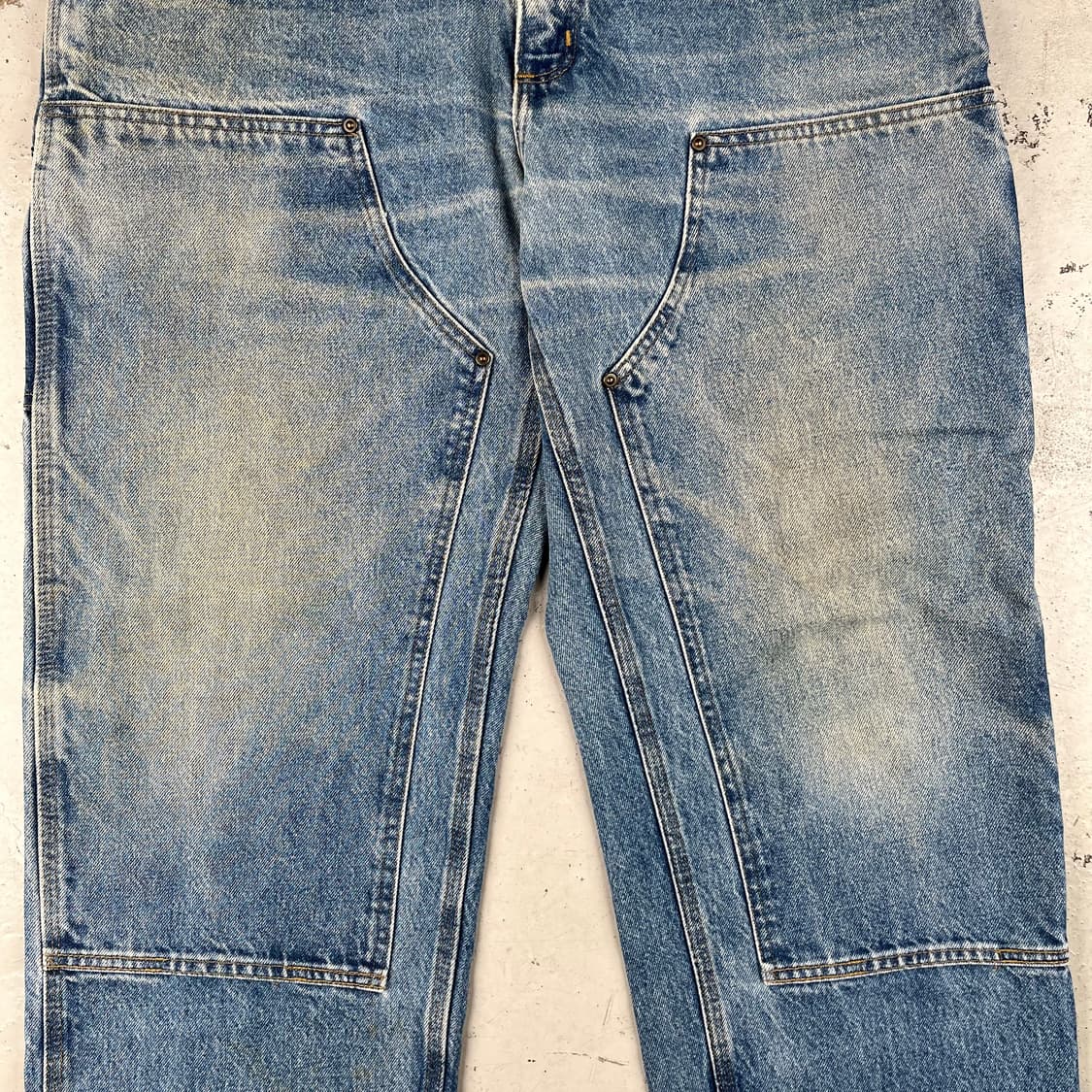 칼하트 더블니 데님 카펜터 팬츠 B73DST 상품이미지5