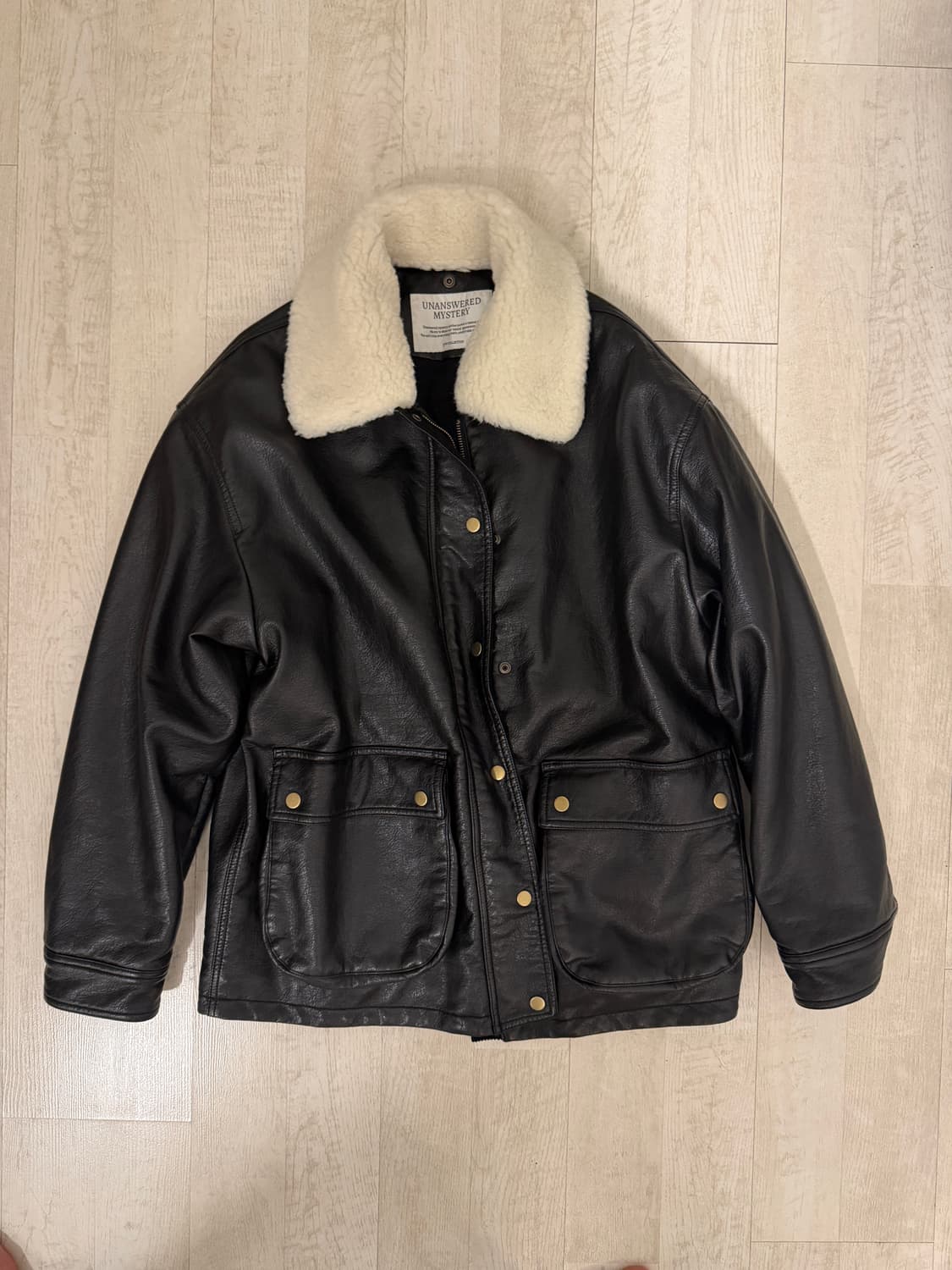 라룸 헌터 레더점퍼 상품이미지10