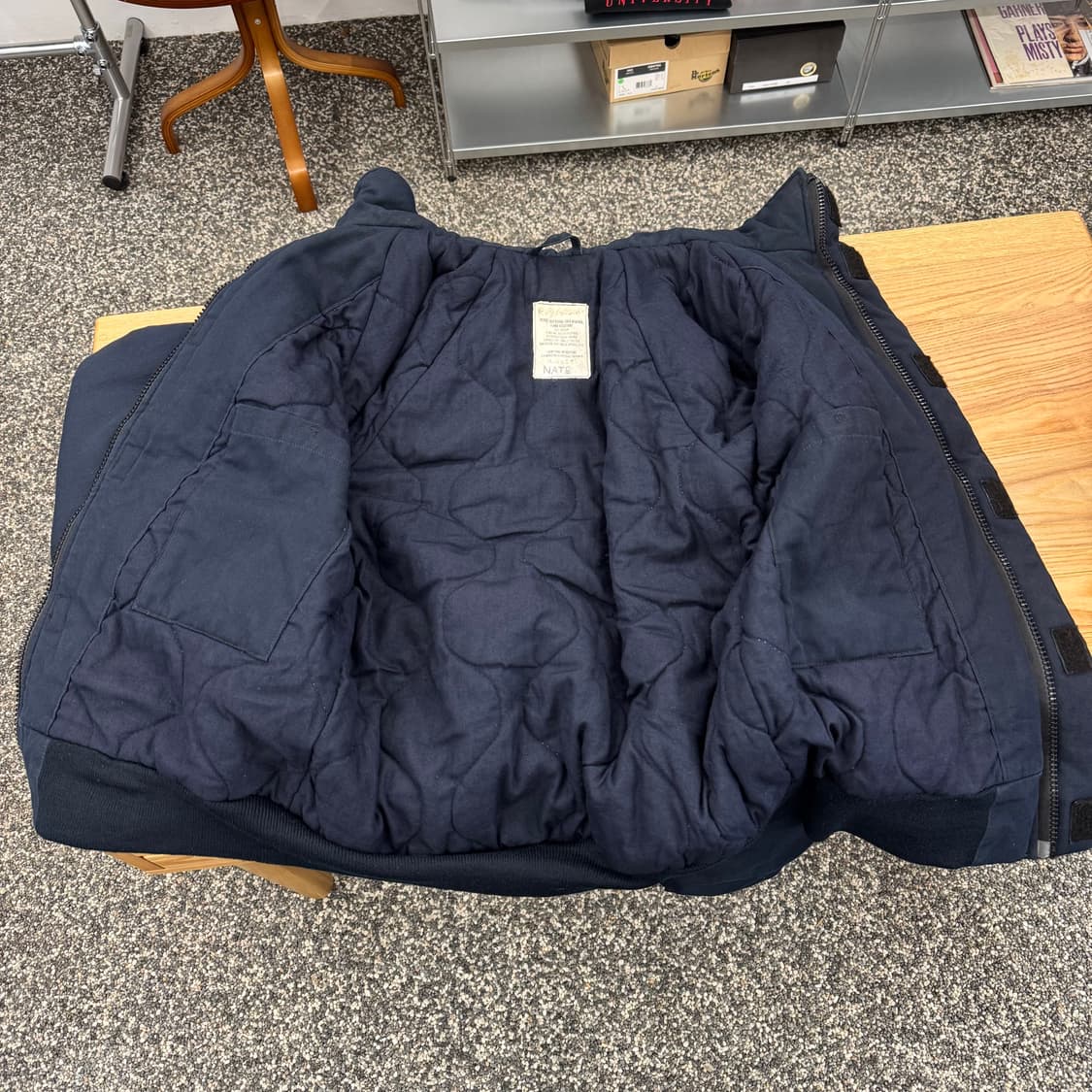 빈티지 USN 미 해군 쉽보드 콜드웨더 덱 자켓 (M)   상품이미지9