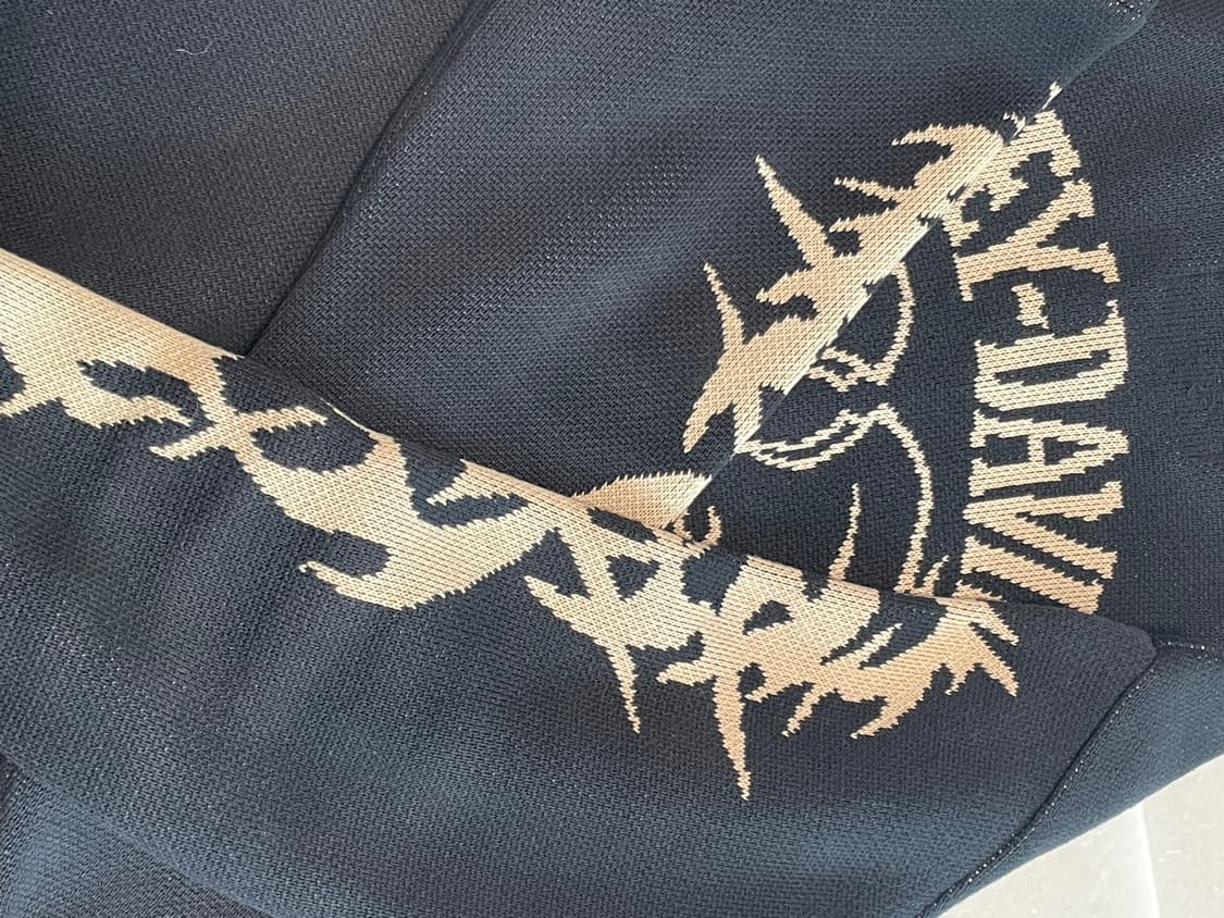 (M) 할리 데이비슨 풀집업 니트 상품이미지4