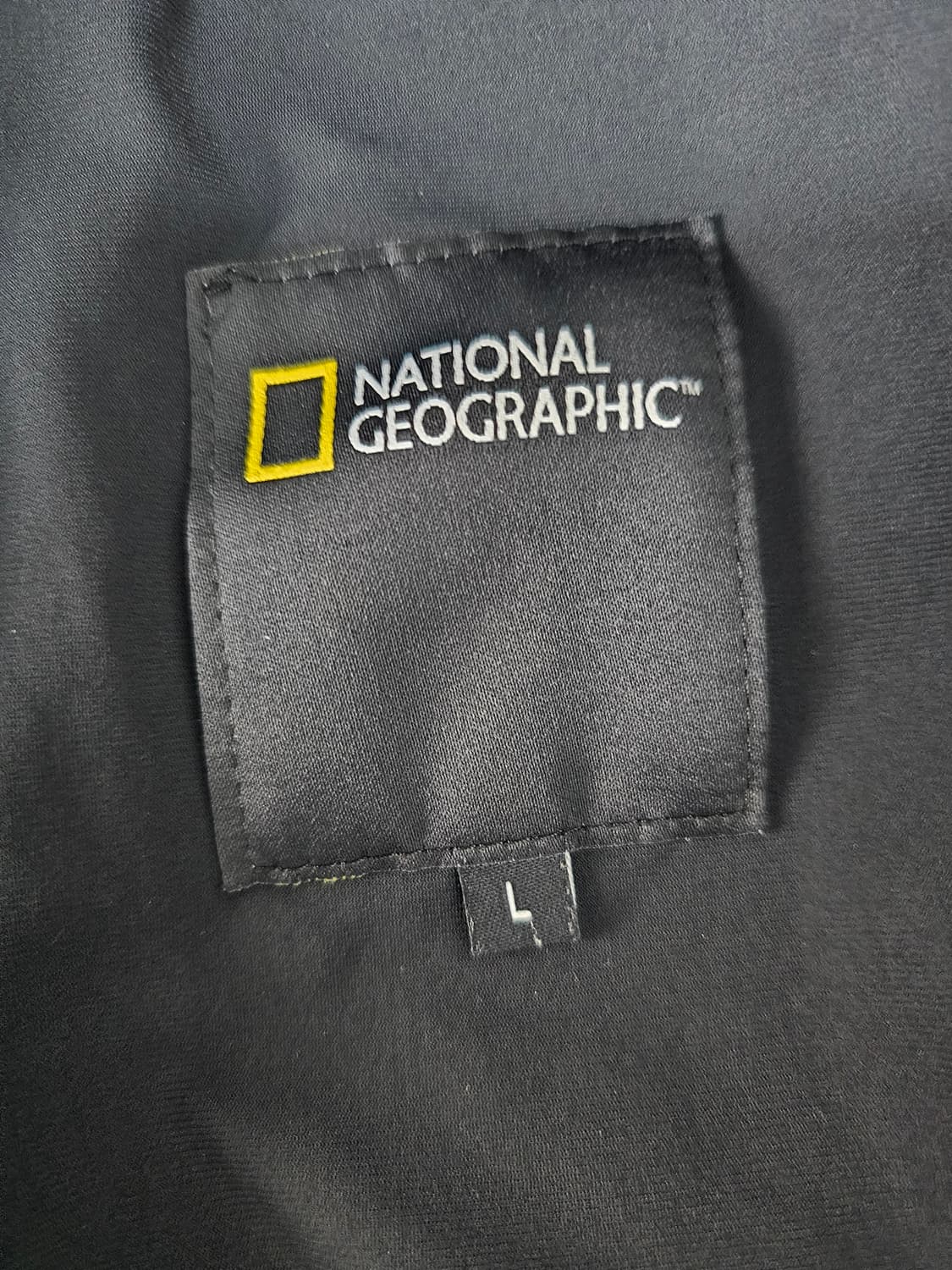 내셔널지오그래픽 블랙 바람막이 자켓 L 상품이미지3