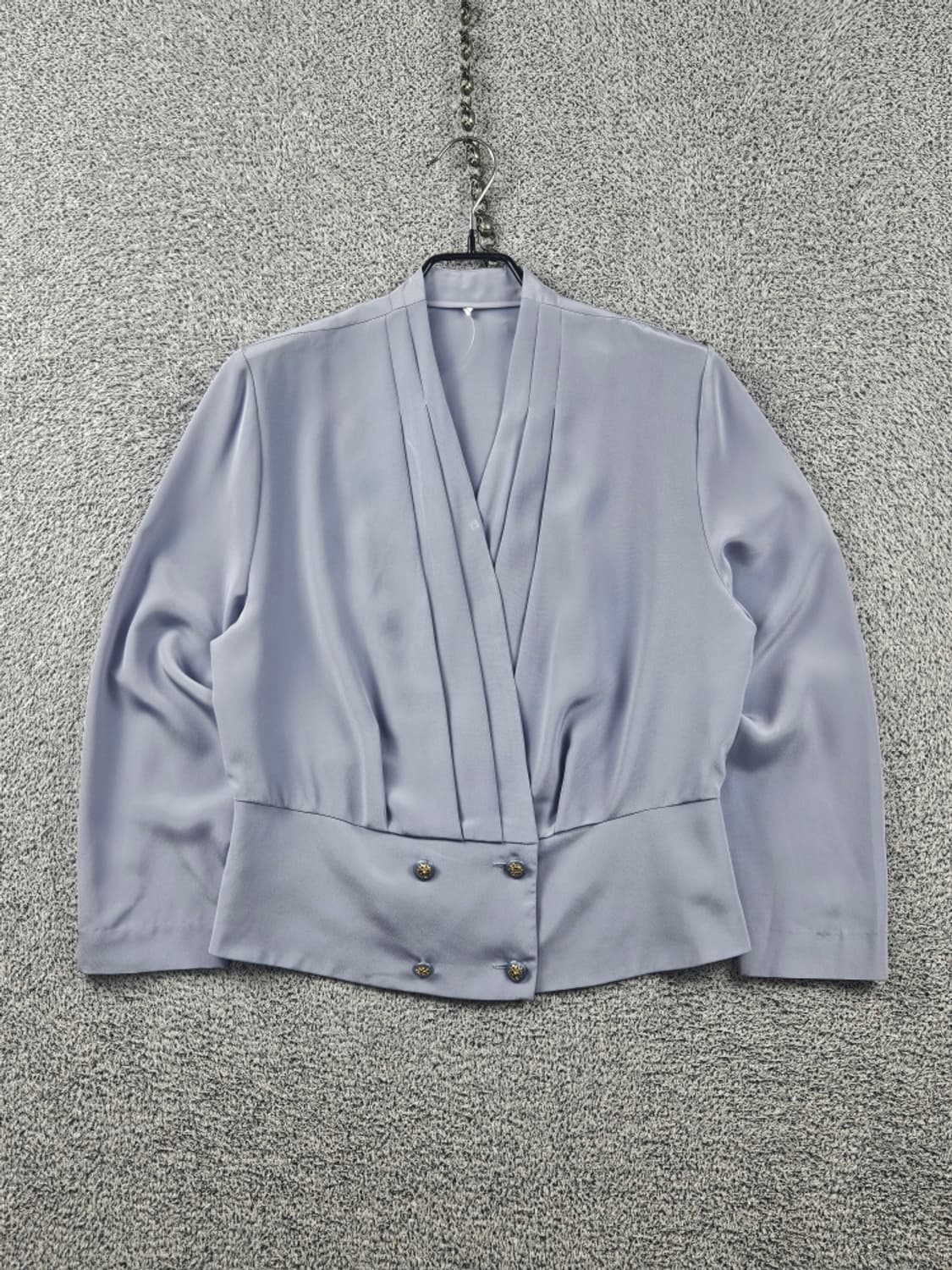 빈티지 랩 셔링 로브 블라우스 셔츠 ( 11 ) / 11246 상품이미지1