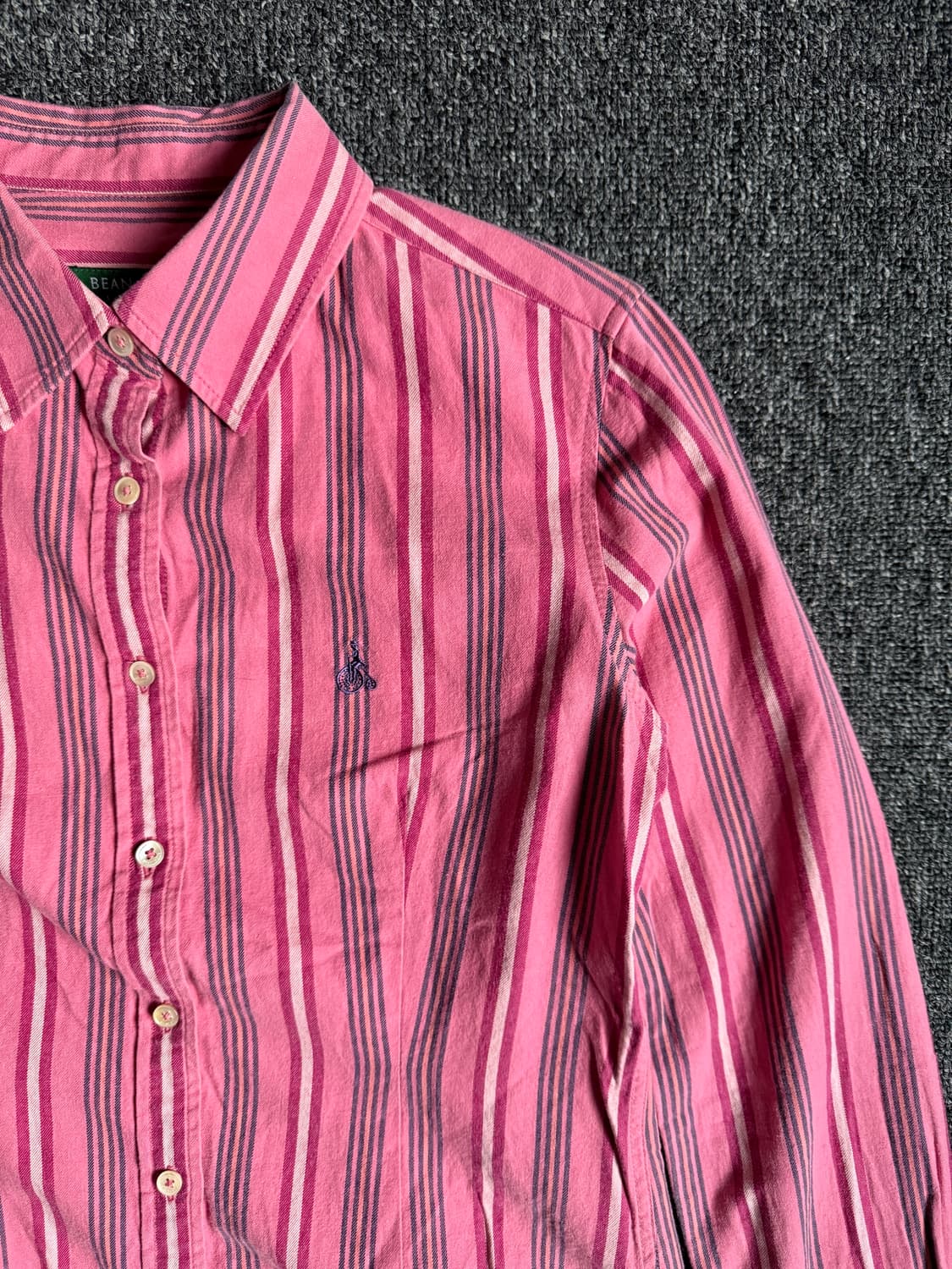 빈폴 핑크 스트라이프 셔츠 상품이미지7