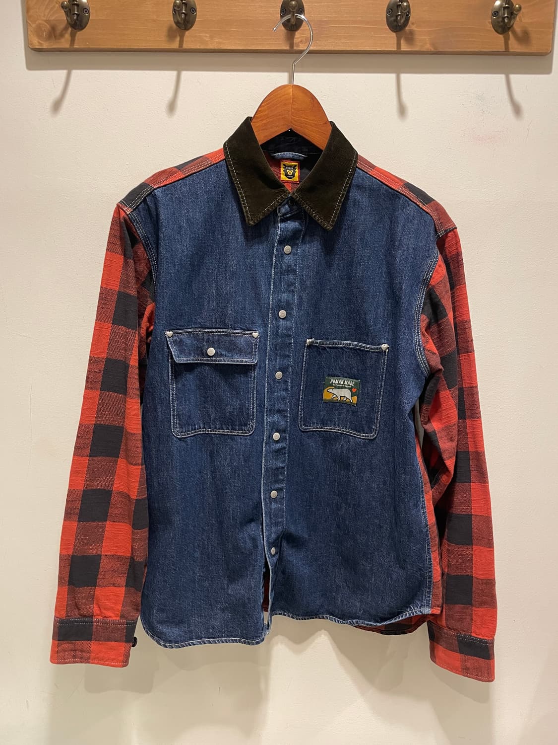 휴먼메이드 스카우트 셔츠 M 상품이미지1