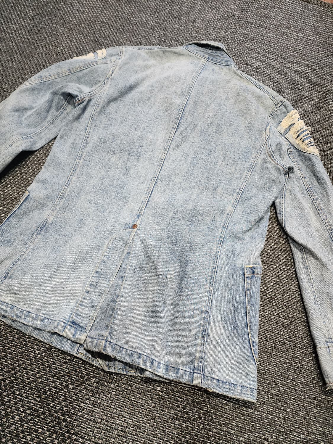 Levis 00s 리바이스 레드룹 디스트로이드 데님자켓 상품이미지6