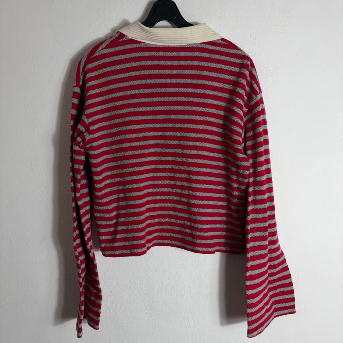 a.t.corner 스트라이프 카라 니트(M) 상품이미지2